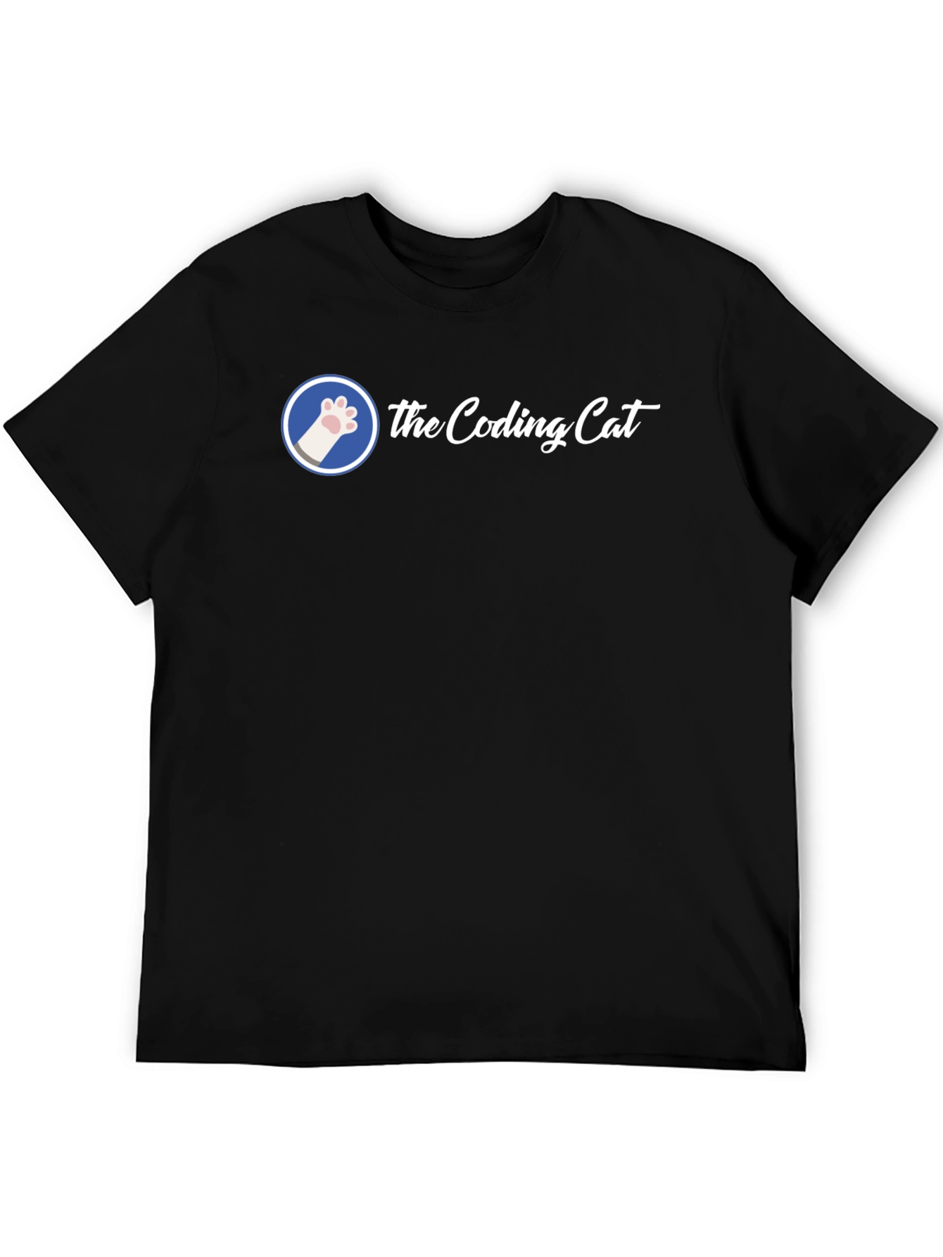The Coding Cat Graphic Tee - Developer T-Shirt