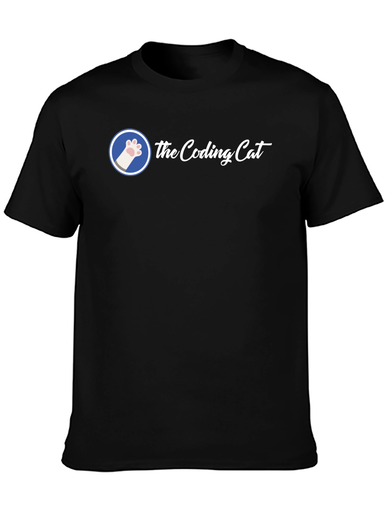 The Coding Cat Graphic Tee - Developer T-Shirt