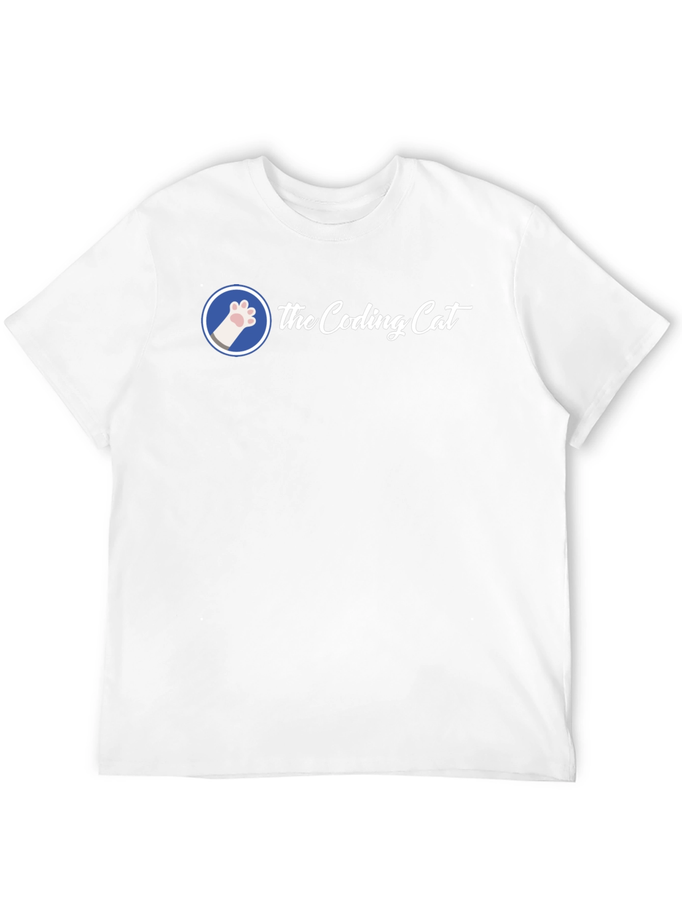 The Coding Cat Graphic Tee - Developer T-Shirt