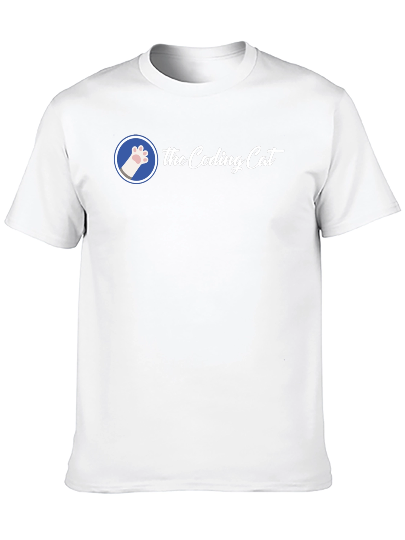 The Coding Cat Graphic Tee - Developer T-Shirt