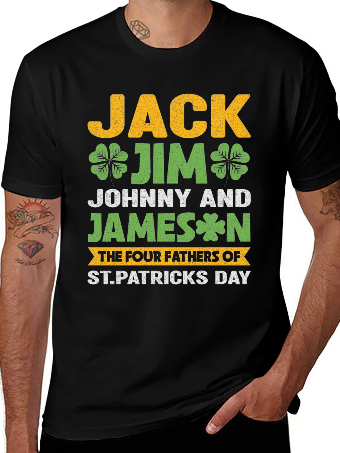 St. Patricks Day Four Fathers T-Shirt