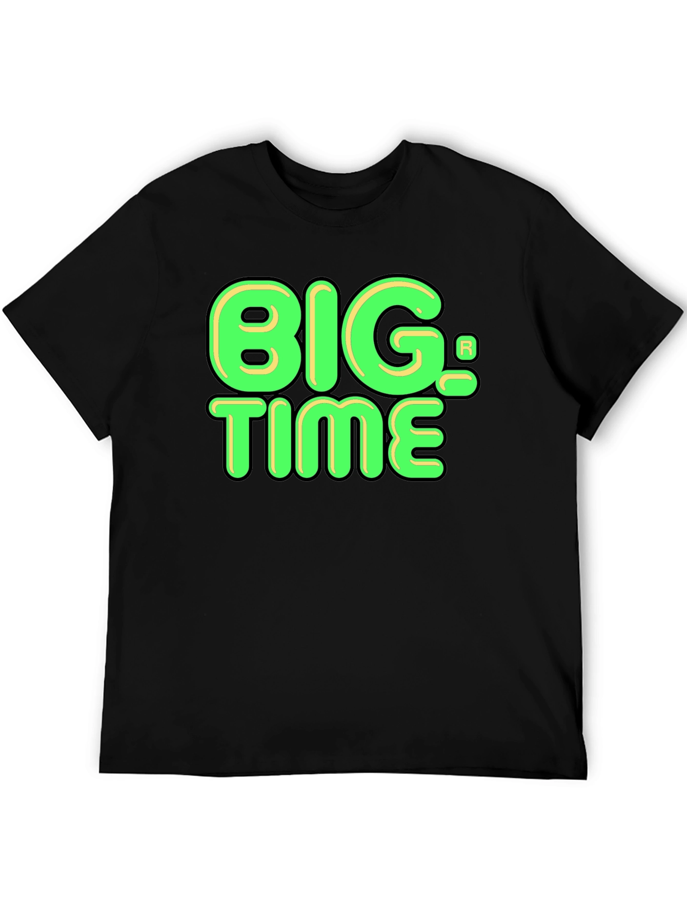 Big Time Black Graphic Tee - Unisex