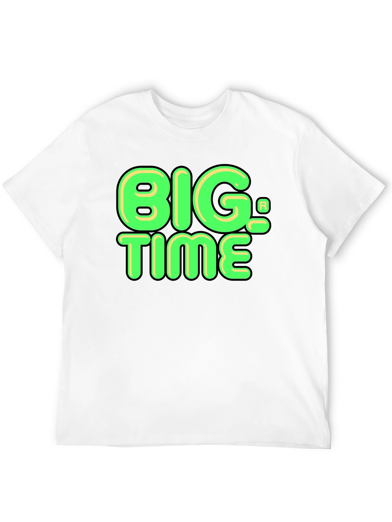 Big Time Black Graphic Tee - Unisex