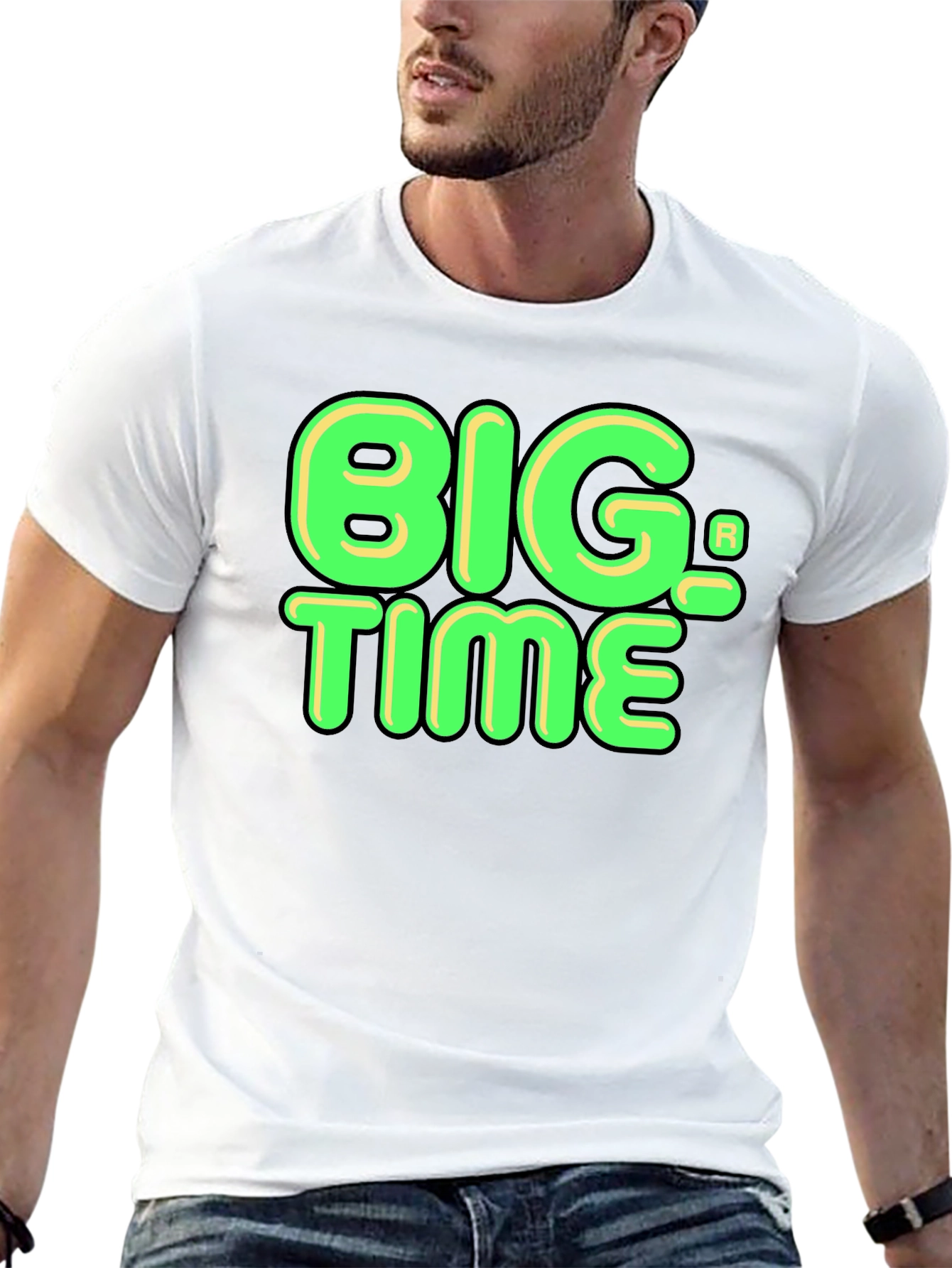 Big Time Black Graphic Tee - Unisex