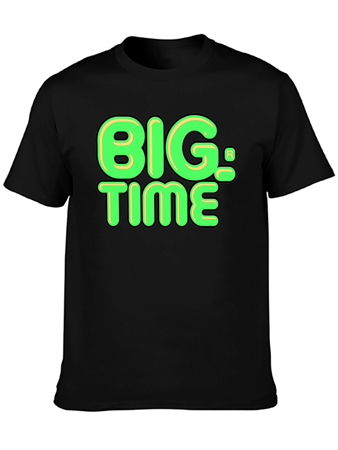Big Time Black Graphic Tee - Unisex