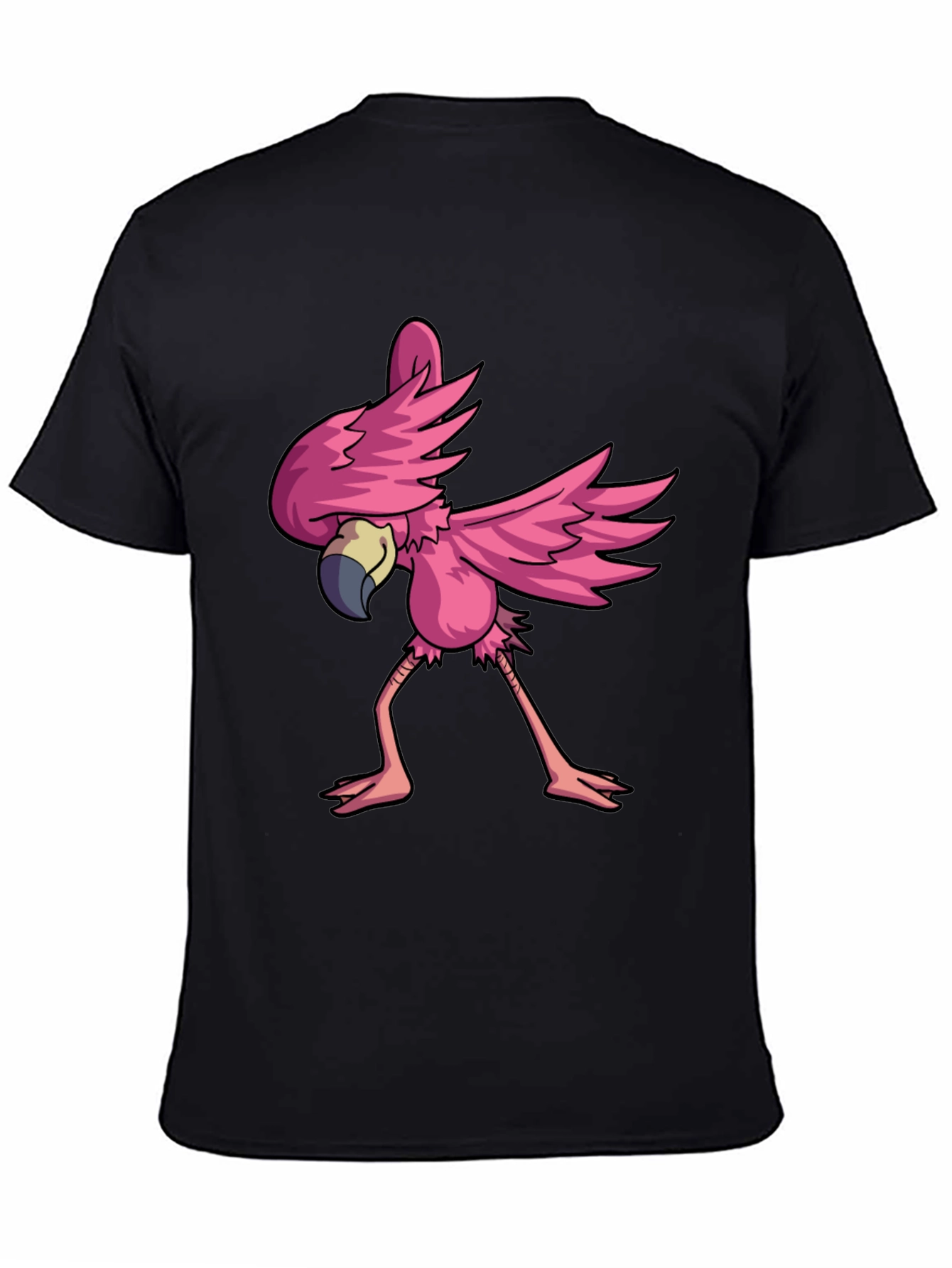 Flamingo Dab T-Shirt - Fun Animal Tee