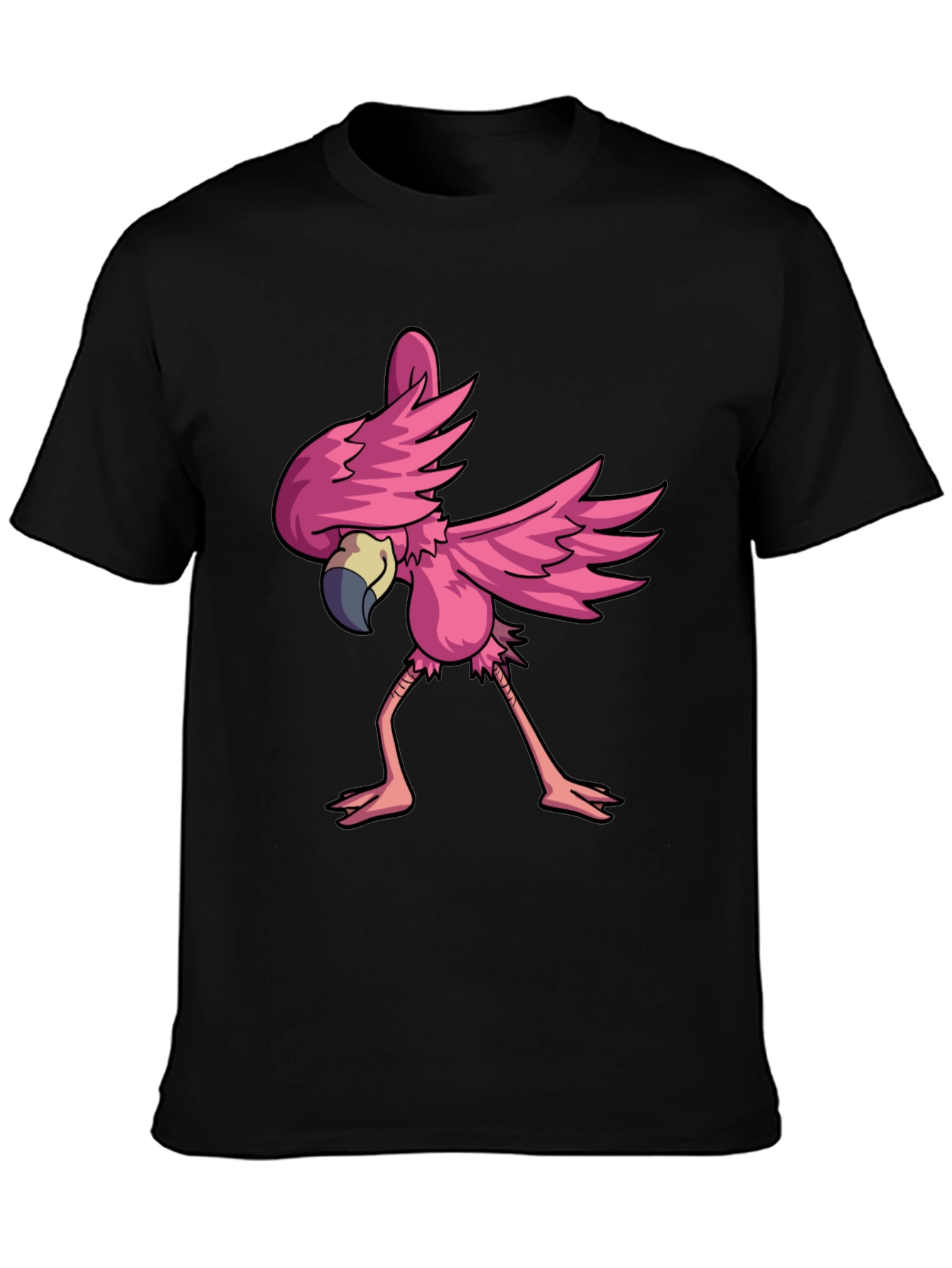 Flamingo Dab T-Shirt - Fun Animal Tee