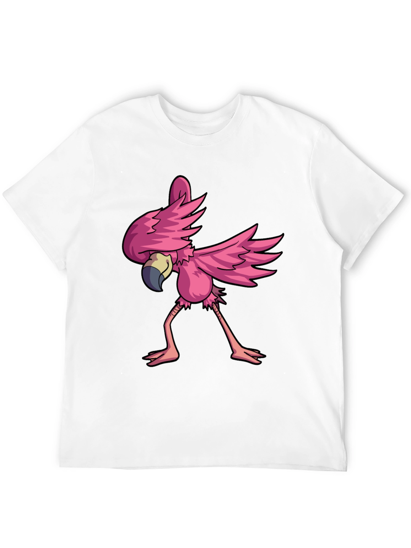 Flamingo Dab T-Shirt - Fun Animal Tee