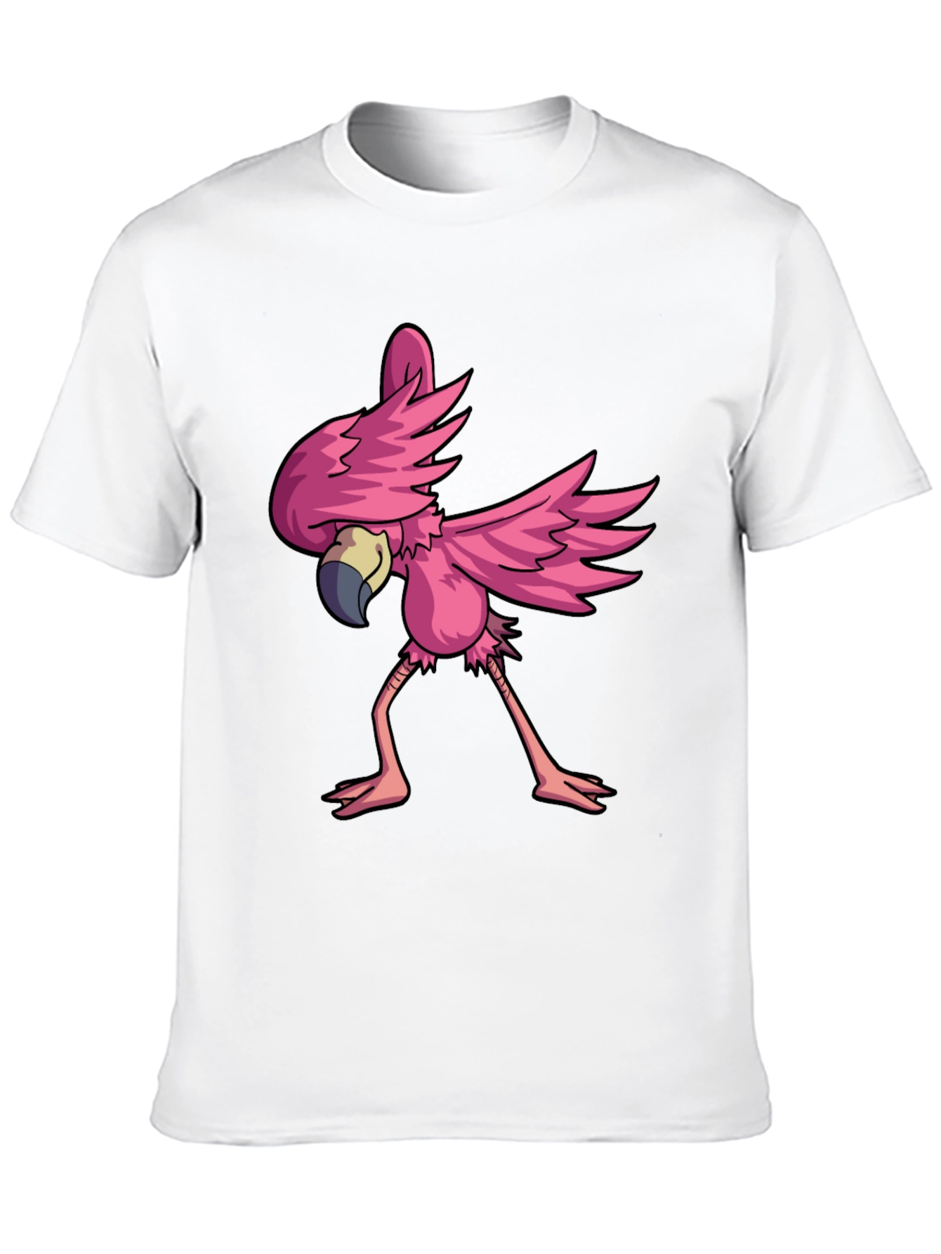 Flamingo Dab T-Shirt - Fun Animal Tee