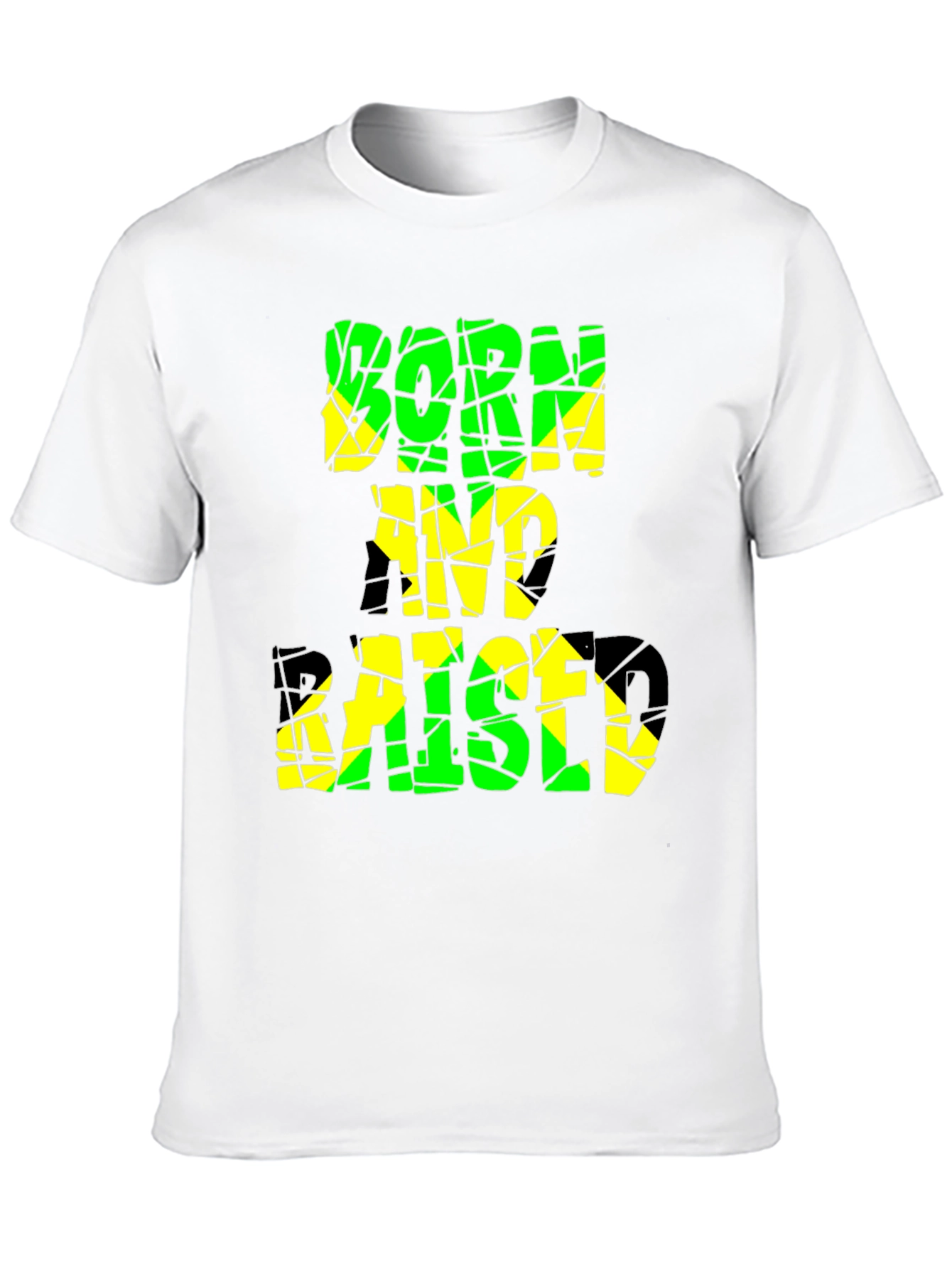 Born and Raised Graphic Tee - Black