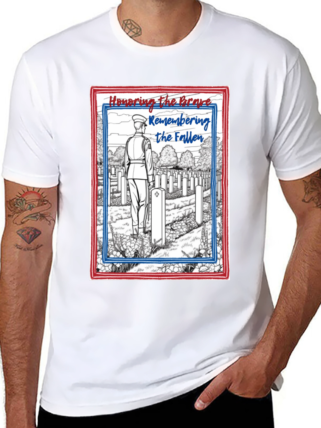 Honoring The Brave T-Shirt
