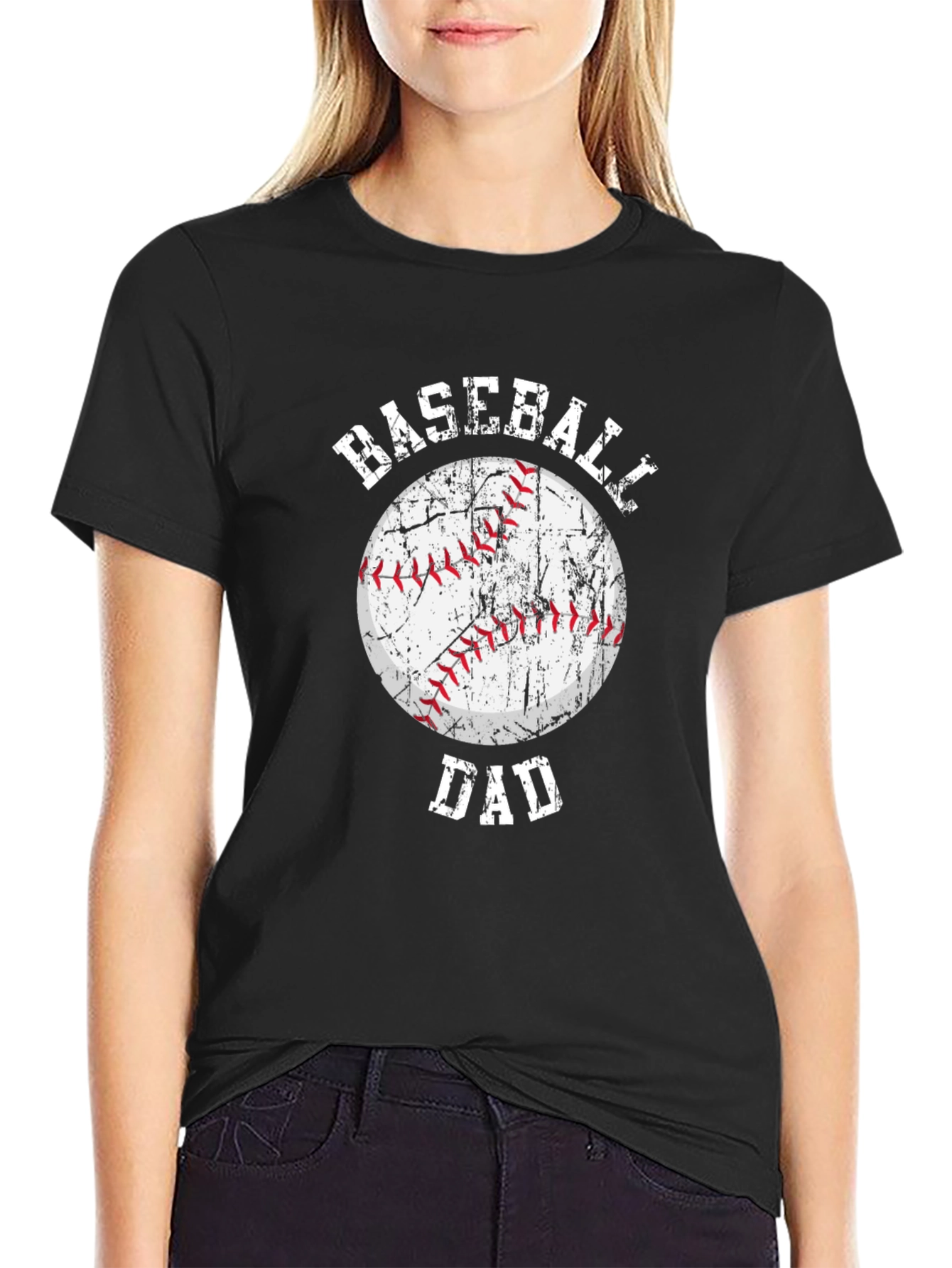 Baseball Dad Graphic T-Shirt