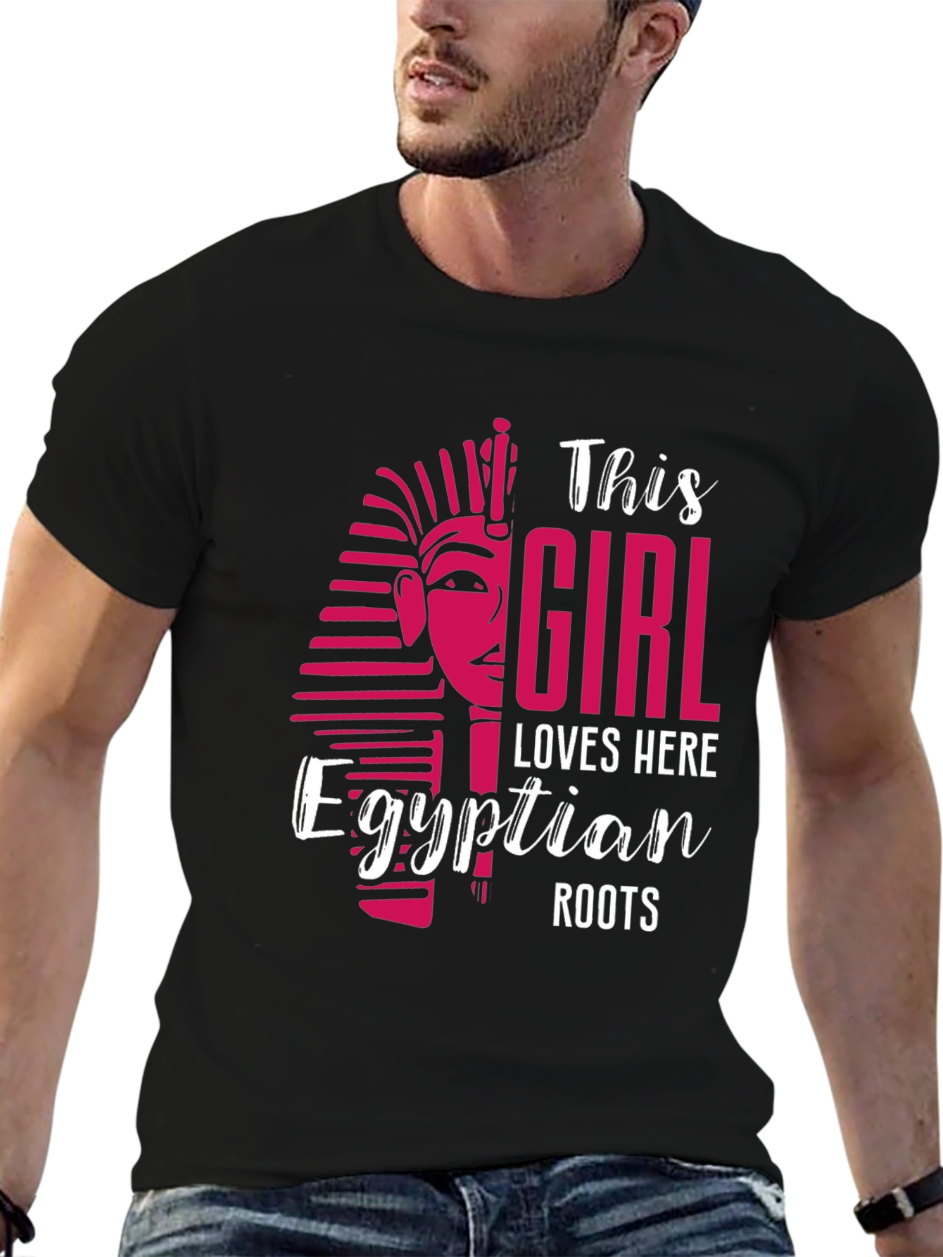 Egyptian Roots T-Shirt - This Girl Loves Egypt!