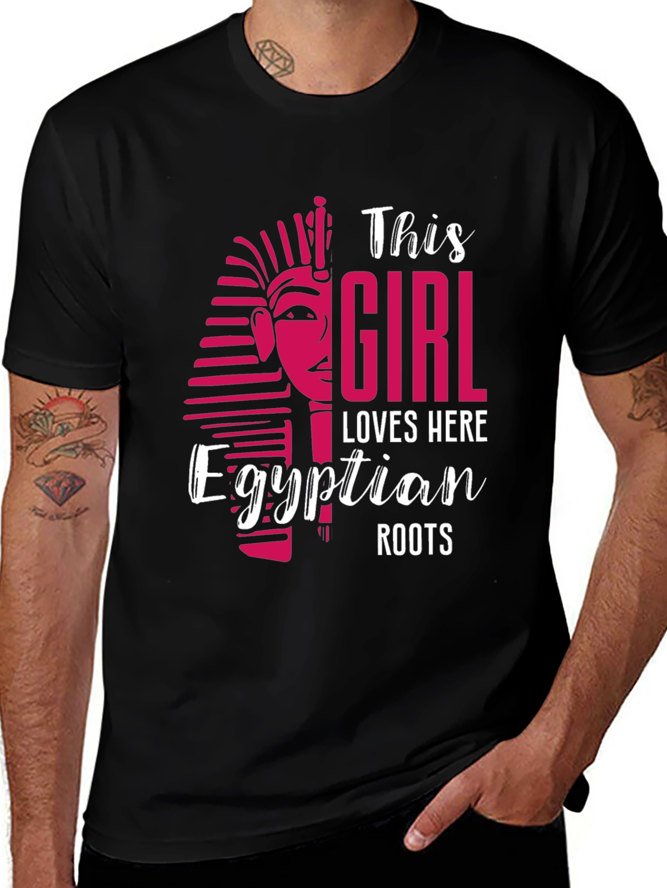 Egyptian Roots T-Shirt - This Girl Loves Egypt!