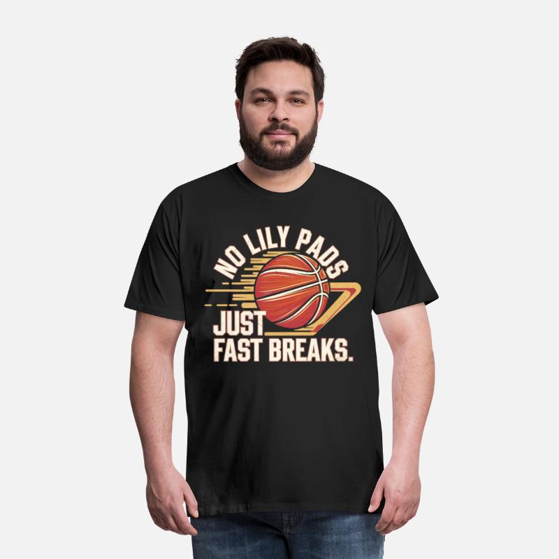No Lily Pads Just Fast Breaks Basketball
