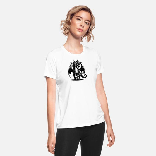 Noble, Impressive Dragon With Large Wings