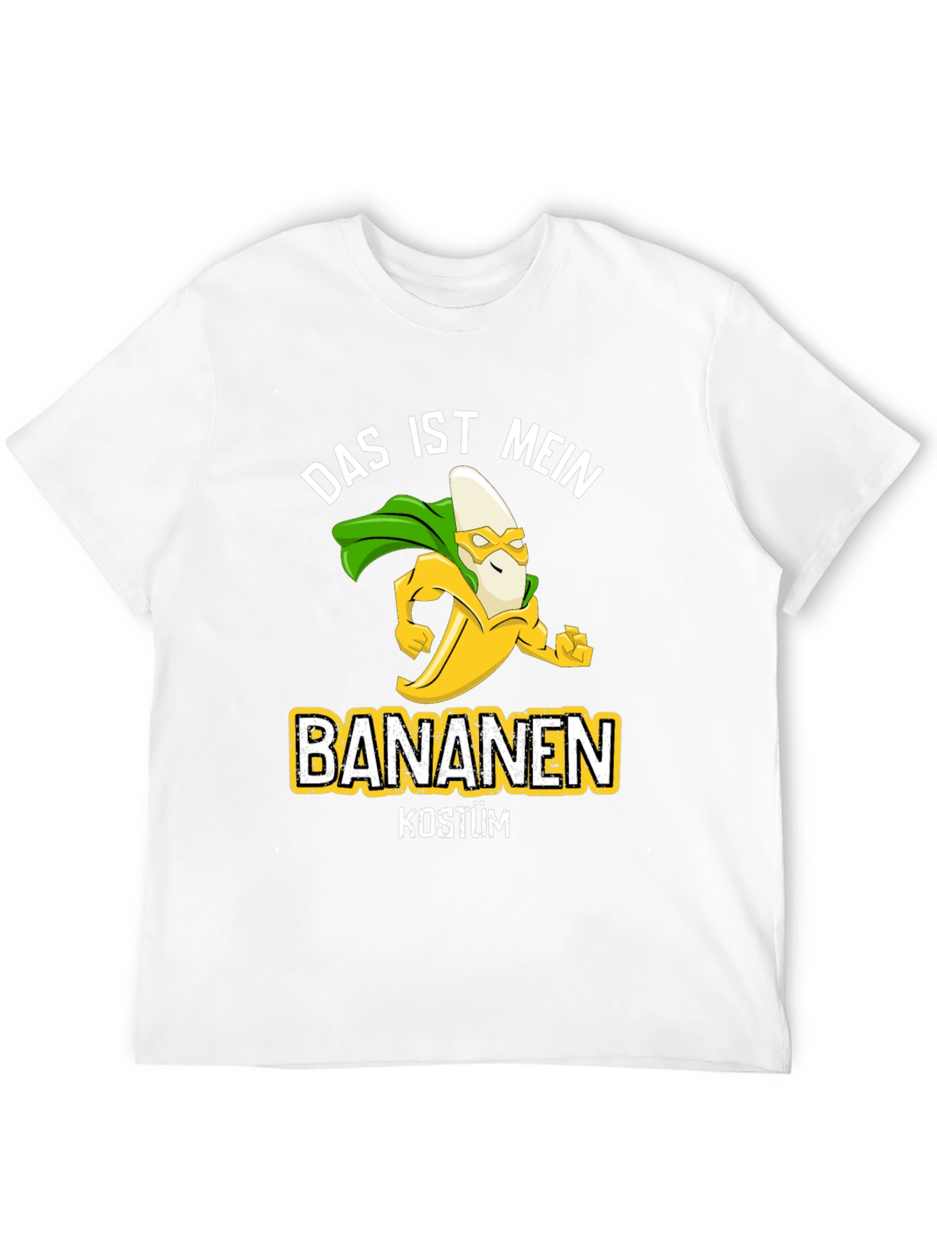 Banana Costume T-Shirt - Funny Super Hero Tee