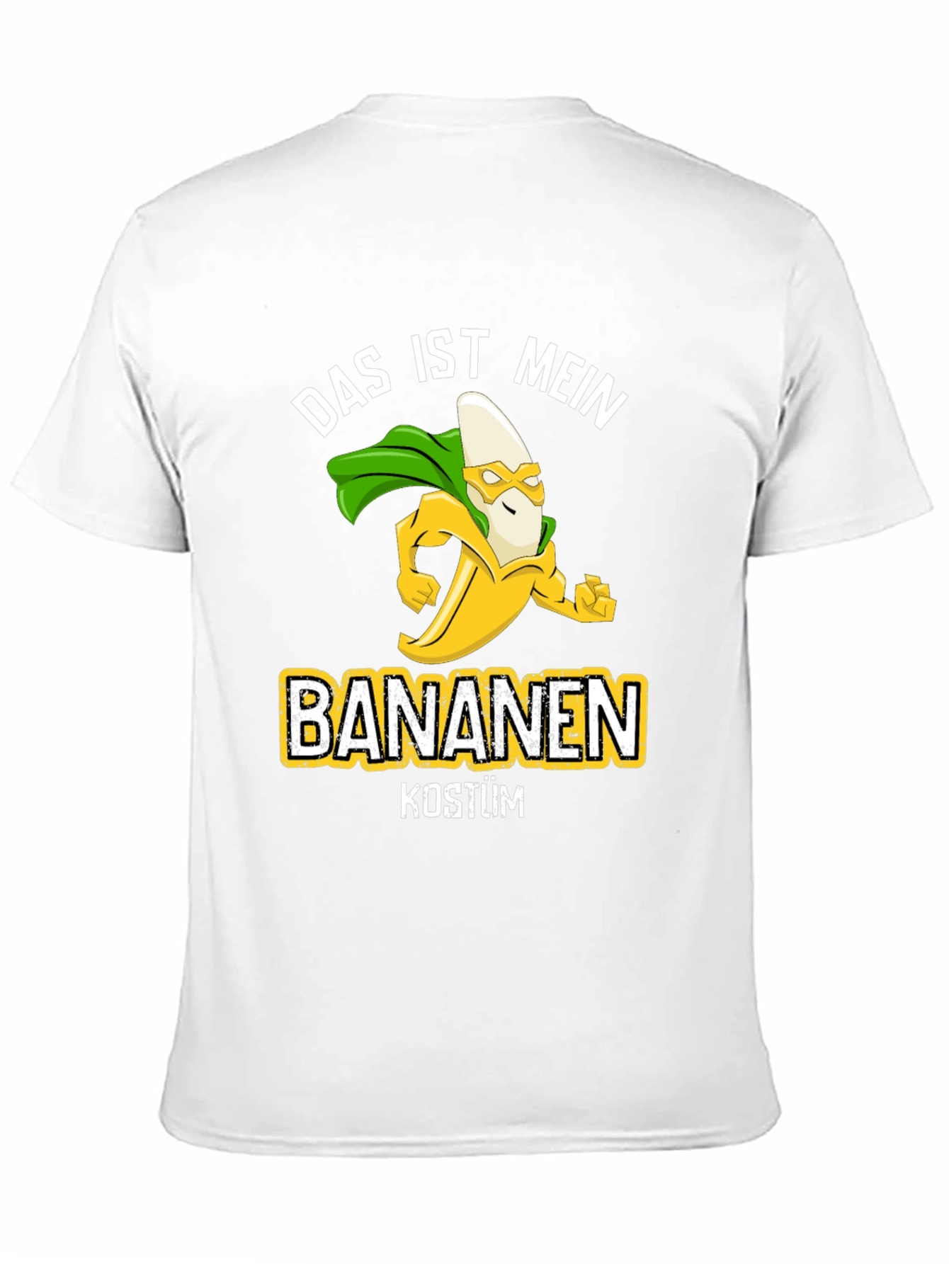 Banana Costume T-Shirt - Funny Super Hero Tee