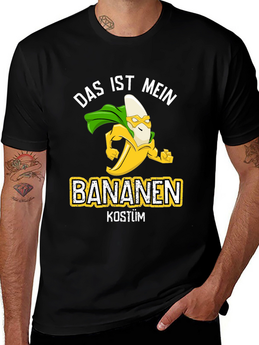 Banana Costume T-Shirt - Funny Super Hero Tee