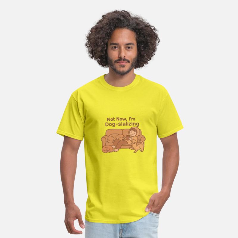 Not Now, I'm Dog-sializing - Cozy Dog Tee