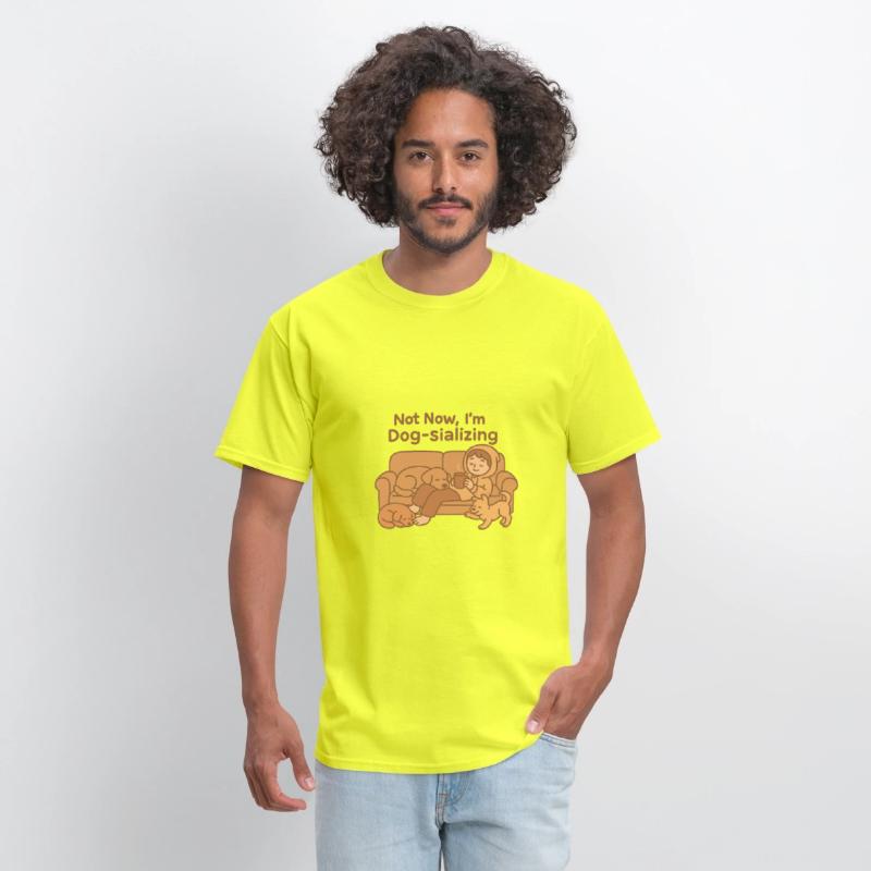 Not Now, I'm Dog-sializing - Cozy Dog Tee