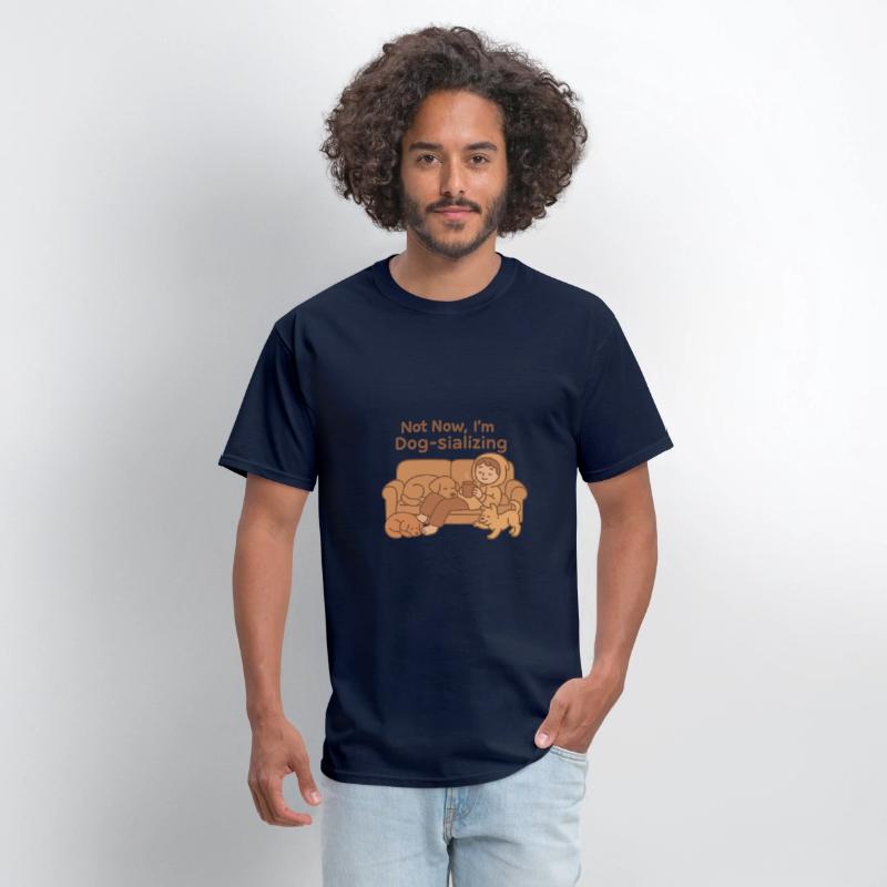 Not Now, I'm Dog-sializing - Cozy Dog Tee