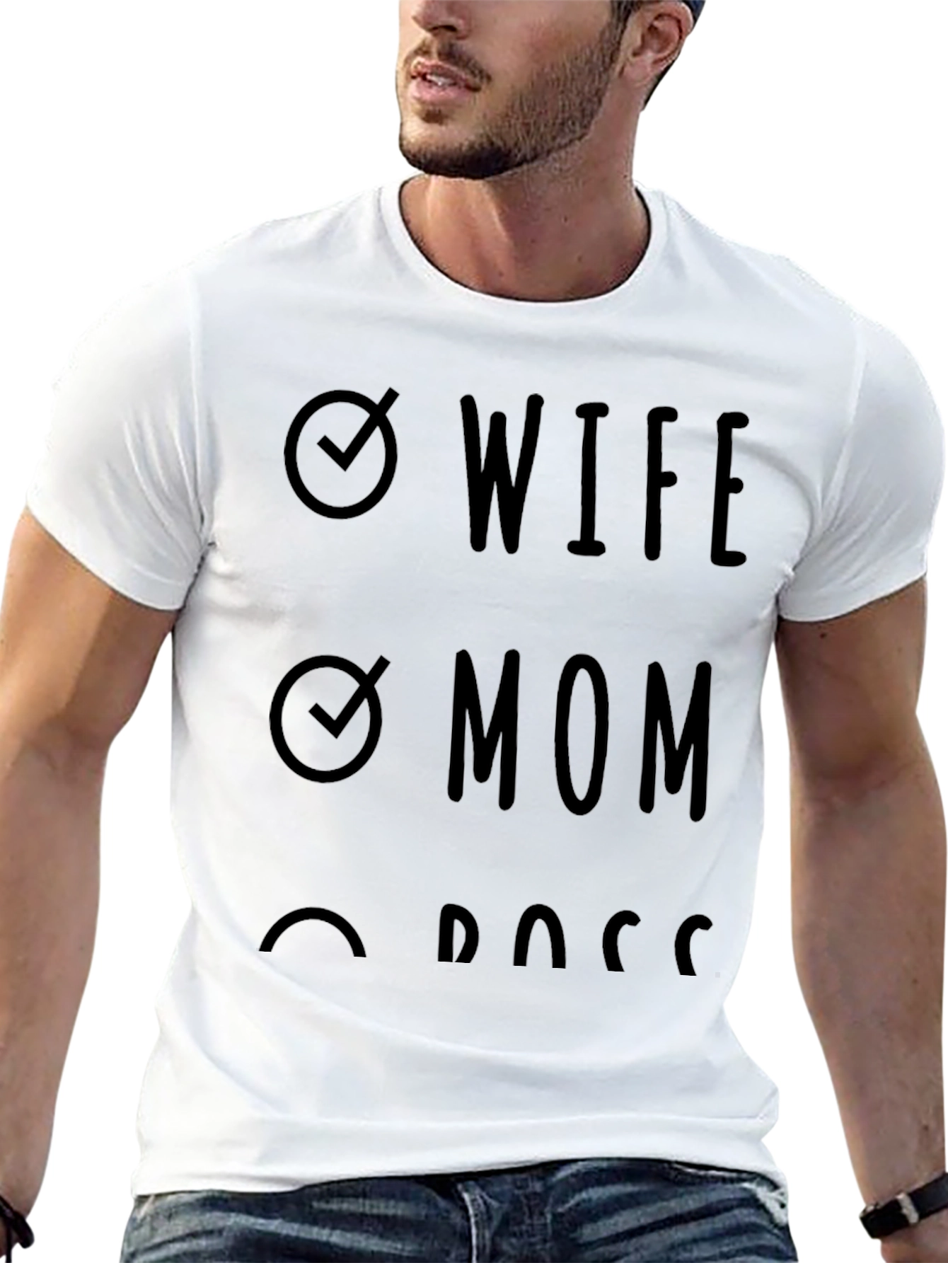Wife Mom Boss T-Shirt | Graphic Tee