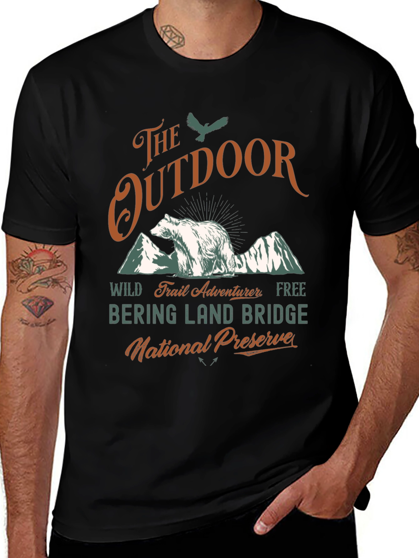 Outdoor Adventure T-Shirt: Bering Land Bridge National Preserve
