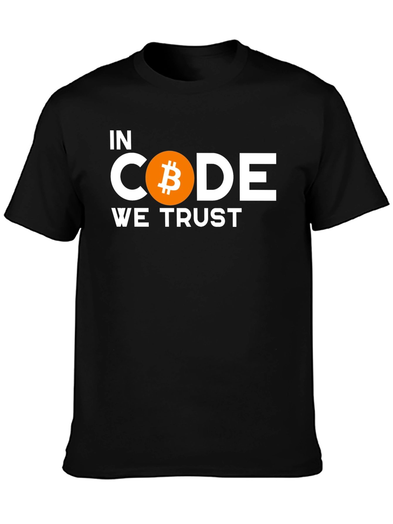 Bitcoin T-Shirt - In Code We Trust