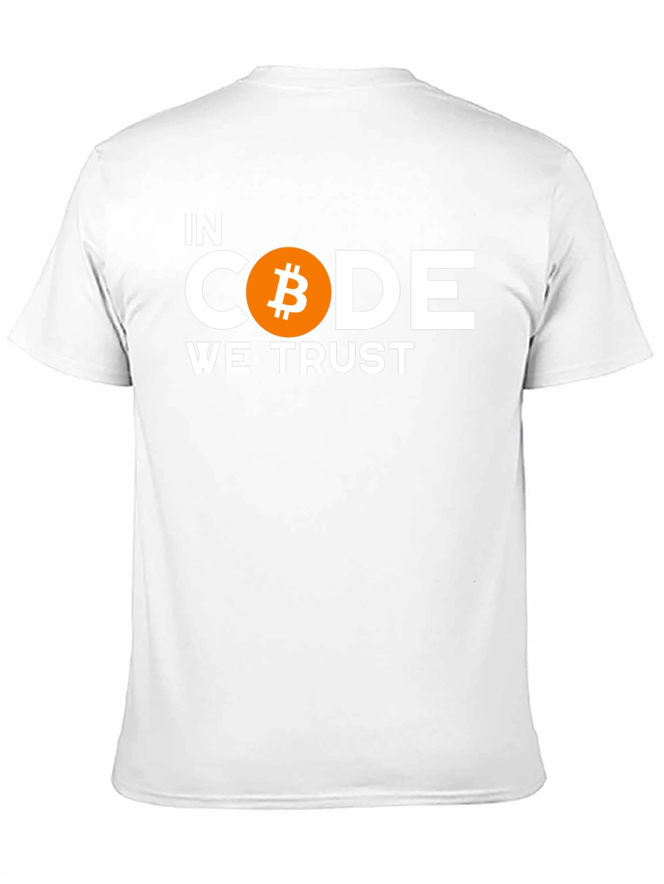 Bitcoin T-Shirt - In Code We Trust