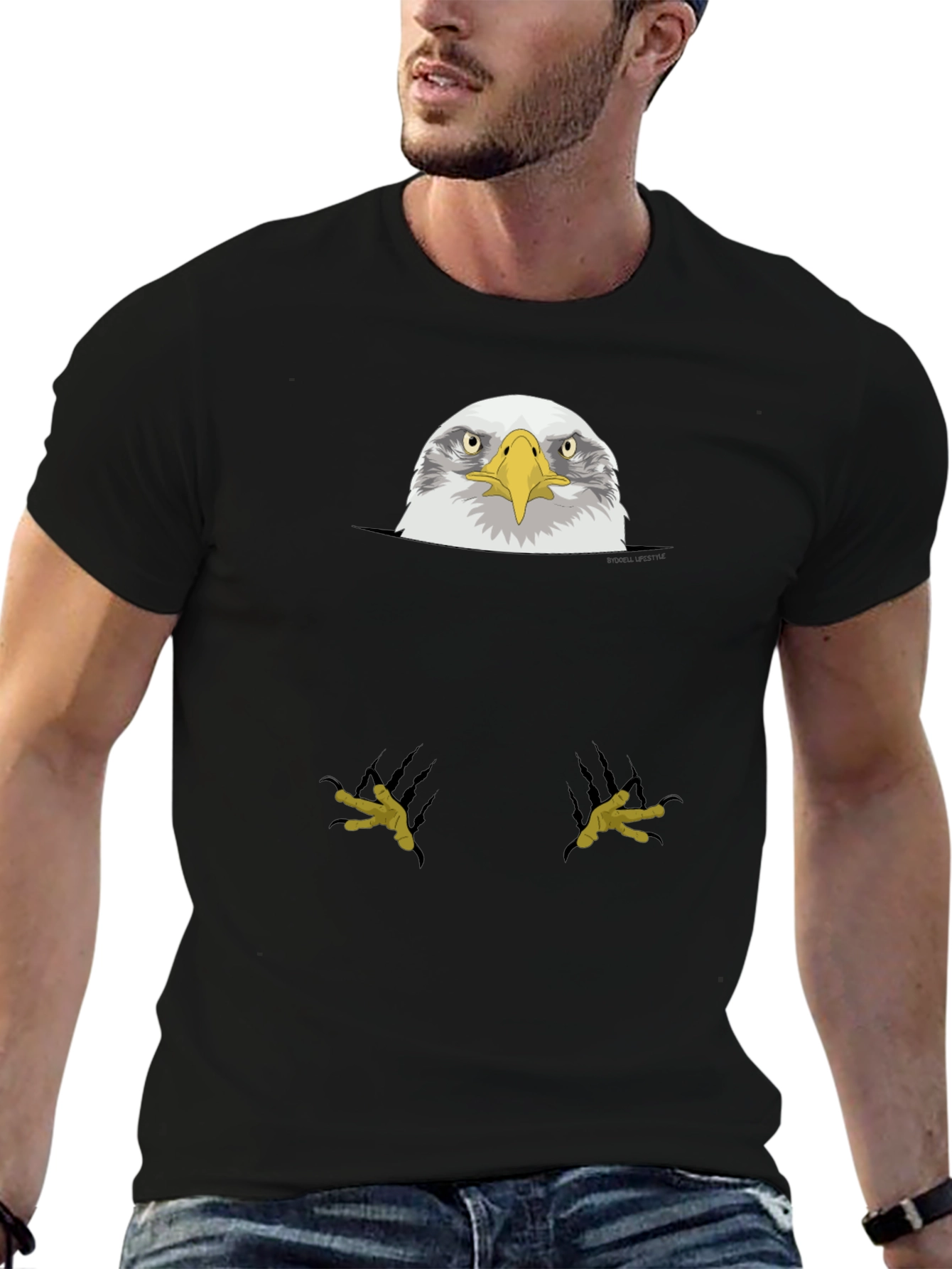 Eagle Peekaboo Graphic T-Shirt