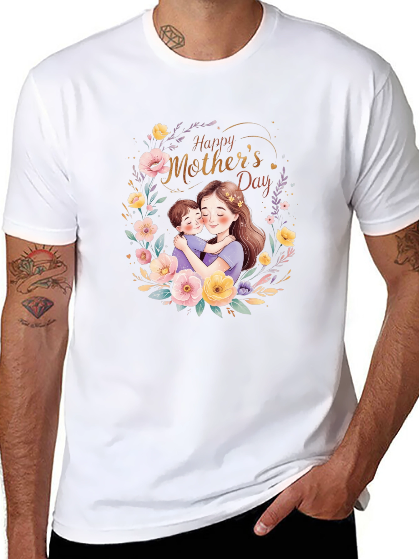Happy Mothers Day Graphic T-Shirt