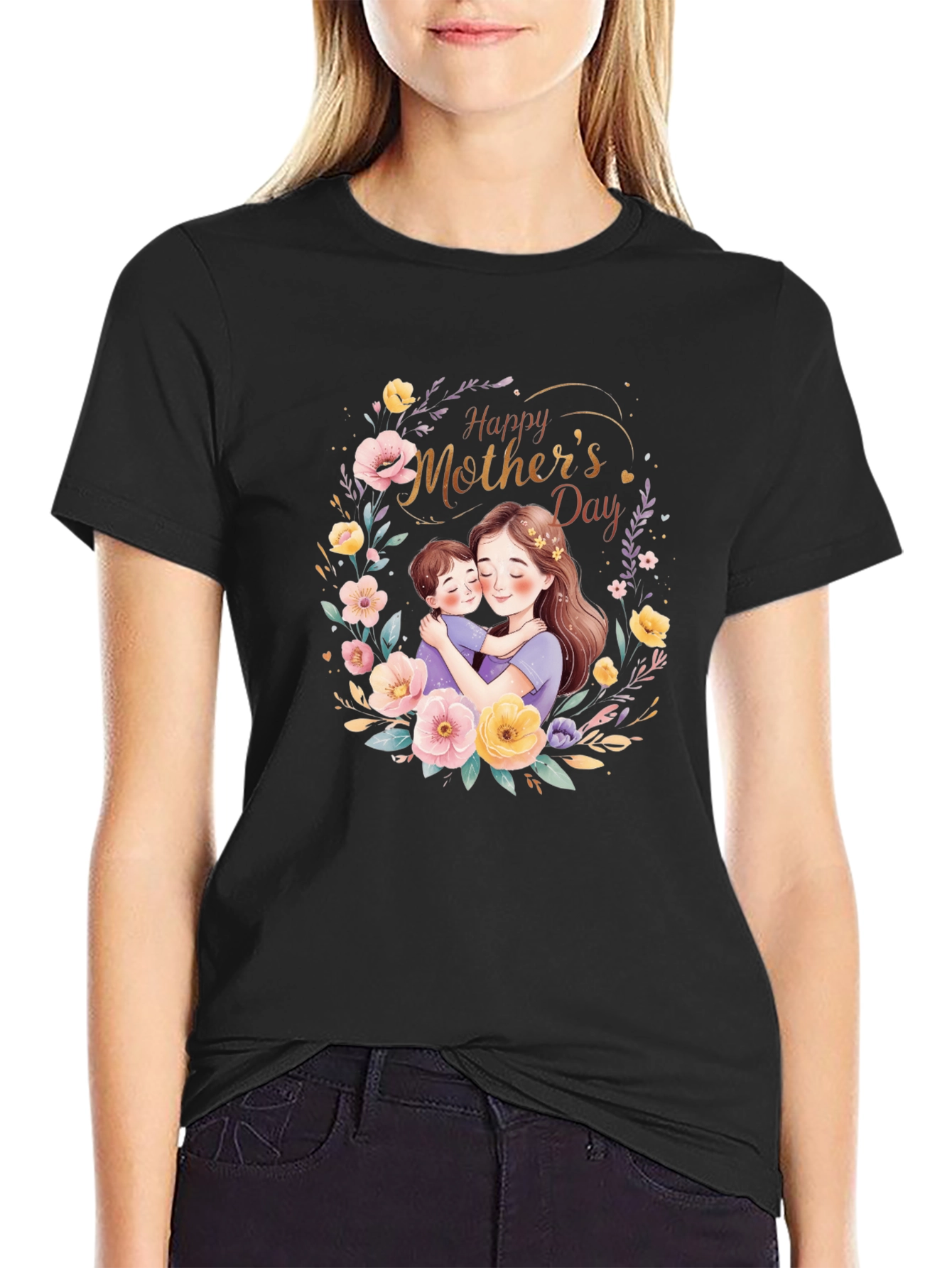 Happy Mothers Day Graphic T-Shirt