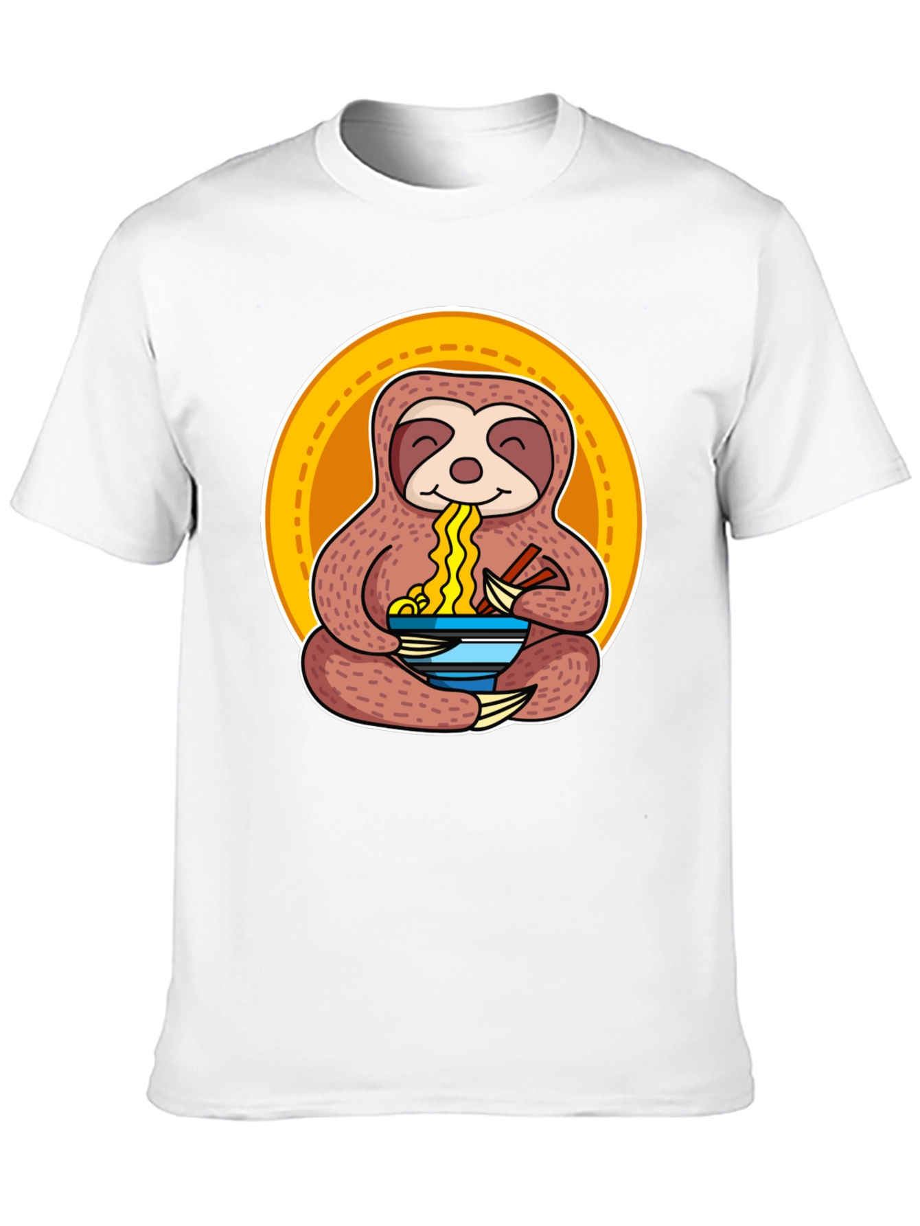 Sloth Ramen T-Shirt - Relaxed Fit