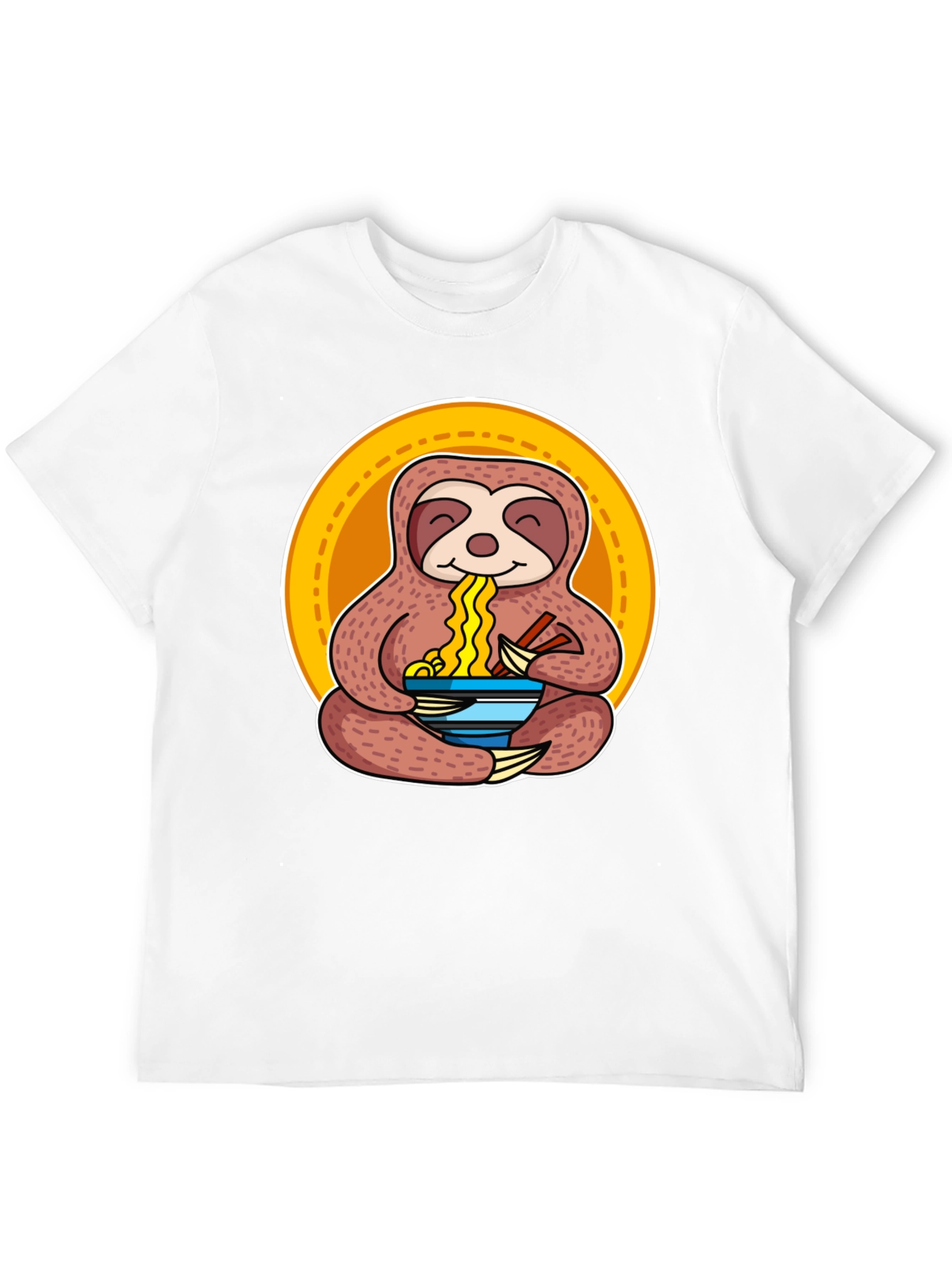 Sloth Ramen T-Shirt - Relaxed Fit