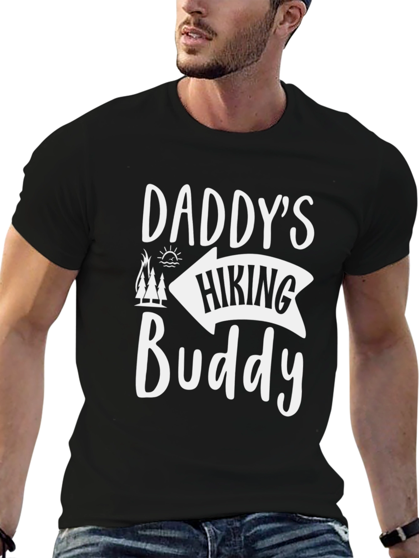 Daddys Hiking Buddy Graphic Tee