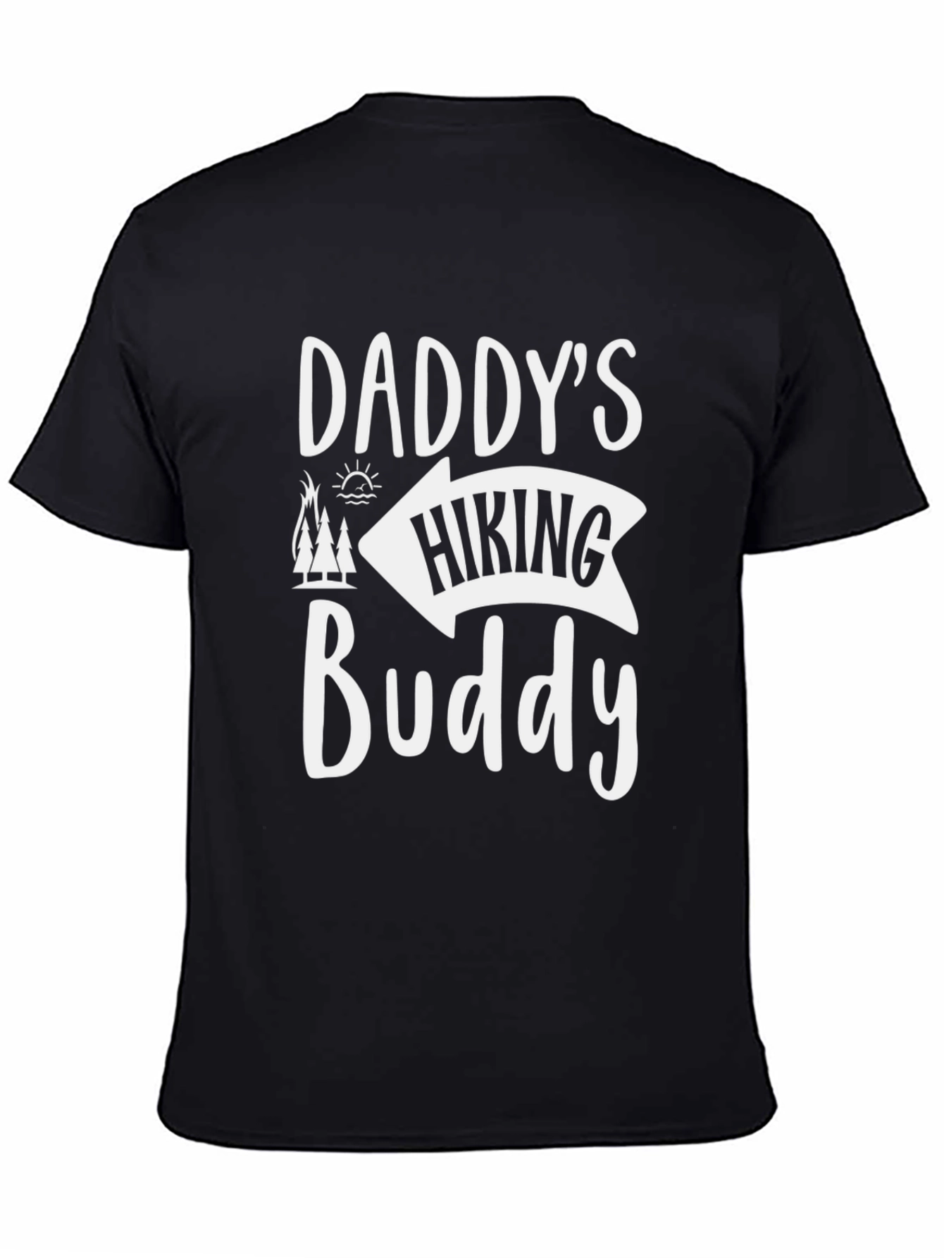Daddys Hiking Buddy Graphic Tee