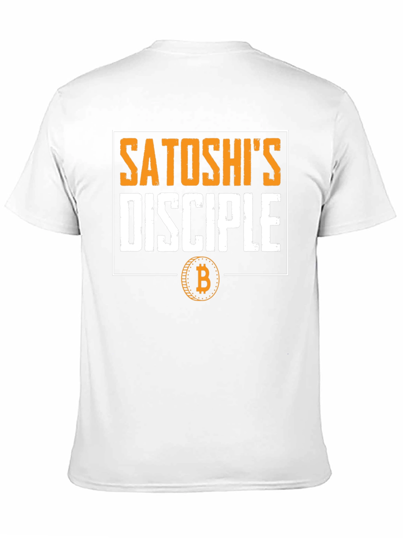 Satoshis Disciple Bitcoin T-Shirt Crypto Fan Tee