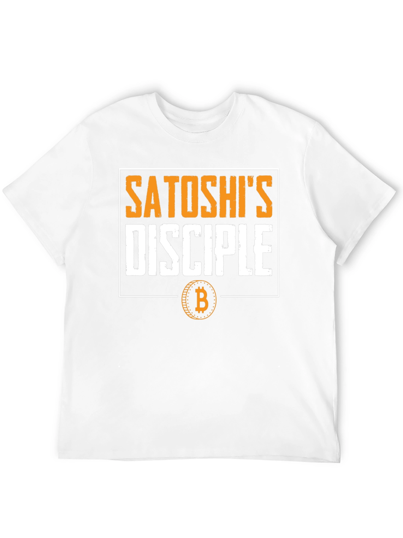 Satoshis Disciple Bitcoin T-Shirt Crypto Fan Tee