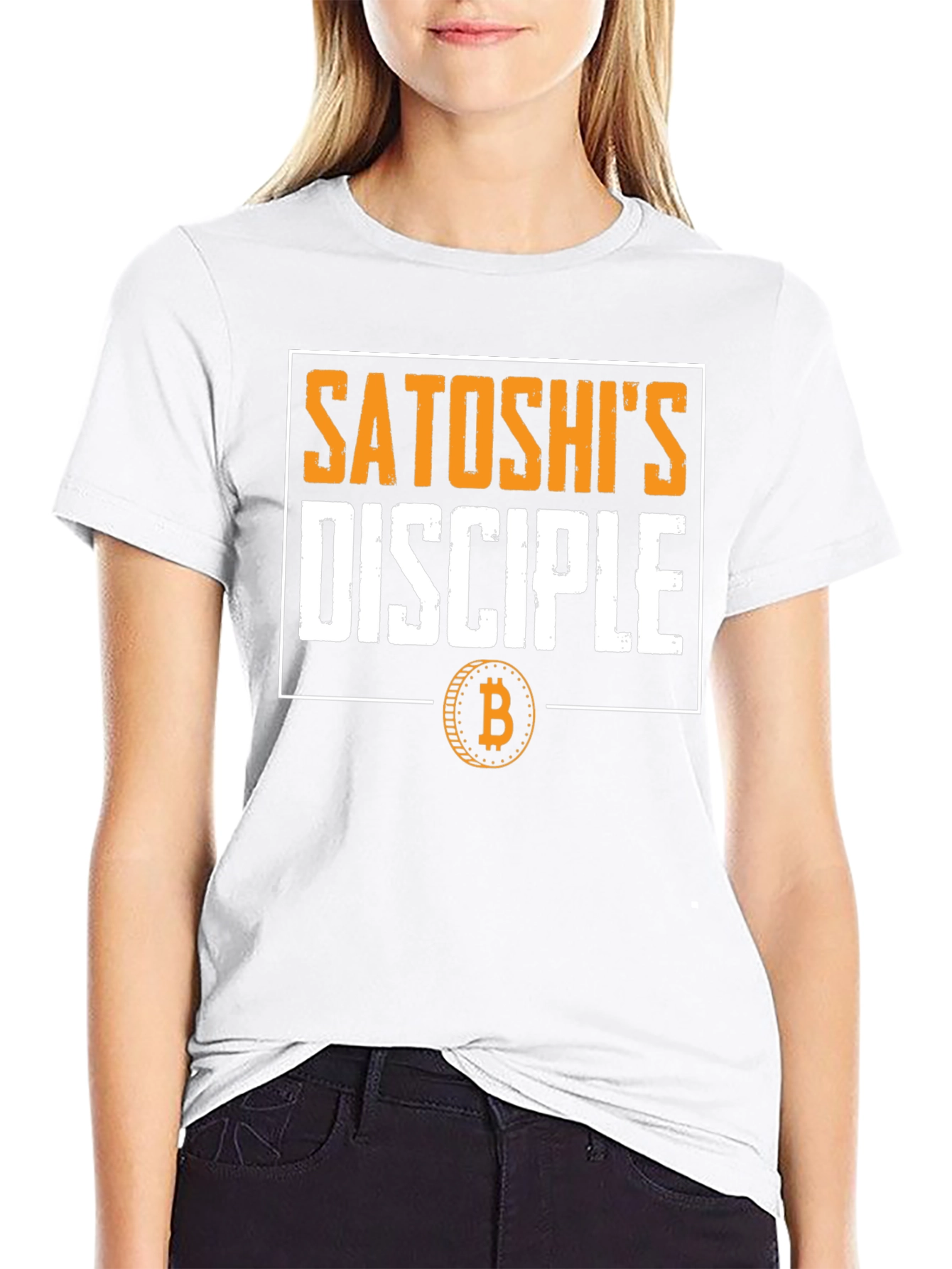Satoshis Disciple Bitcoin T-Shirt Crypto Fan Tee