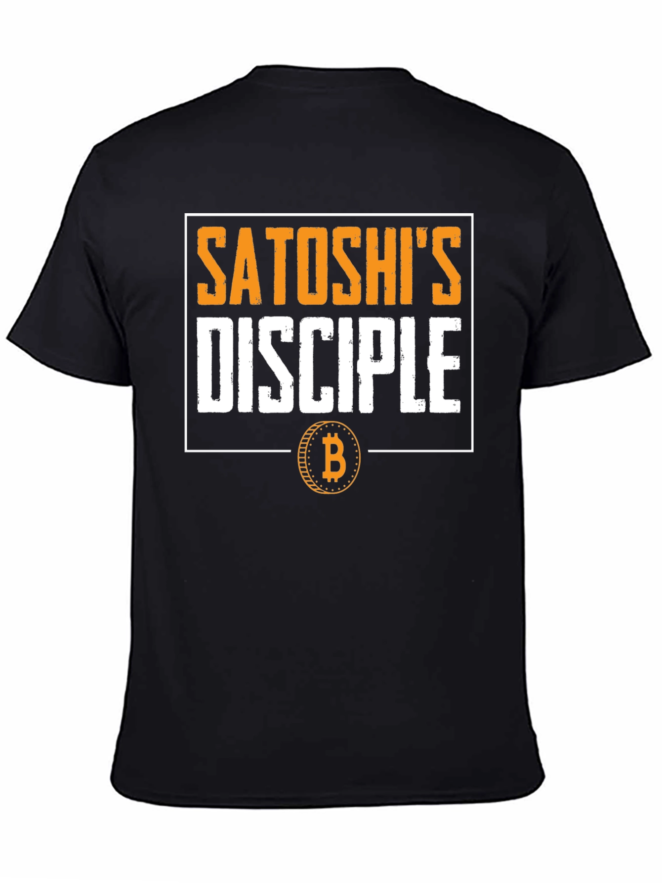 Satoshis Disciple Bitcoin T-Shirt Crypto Fan Tee