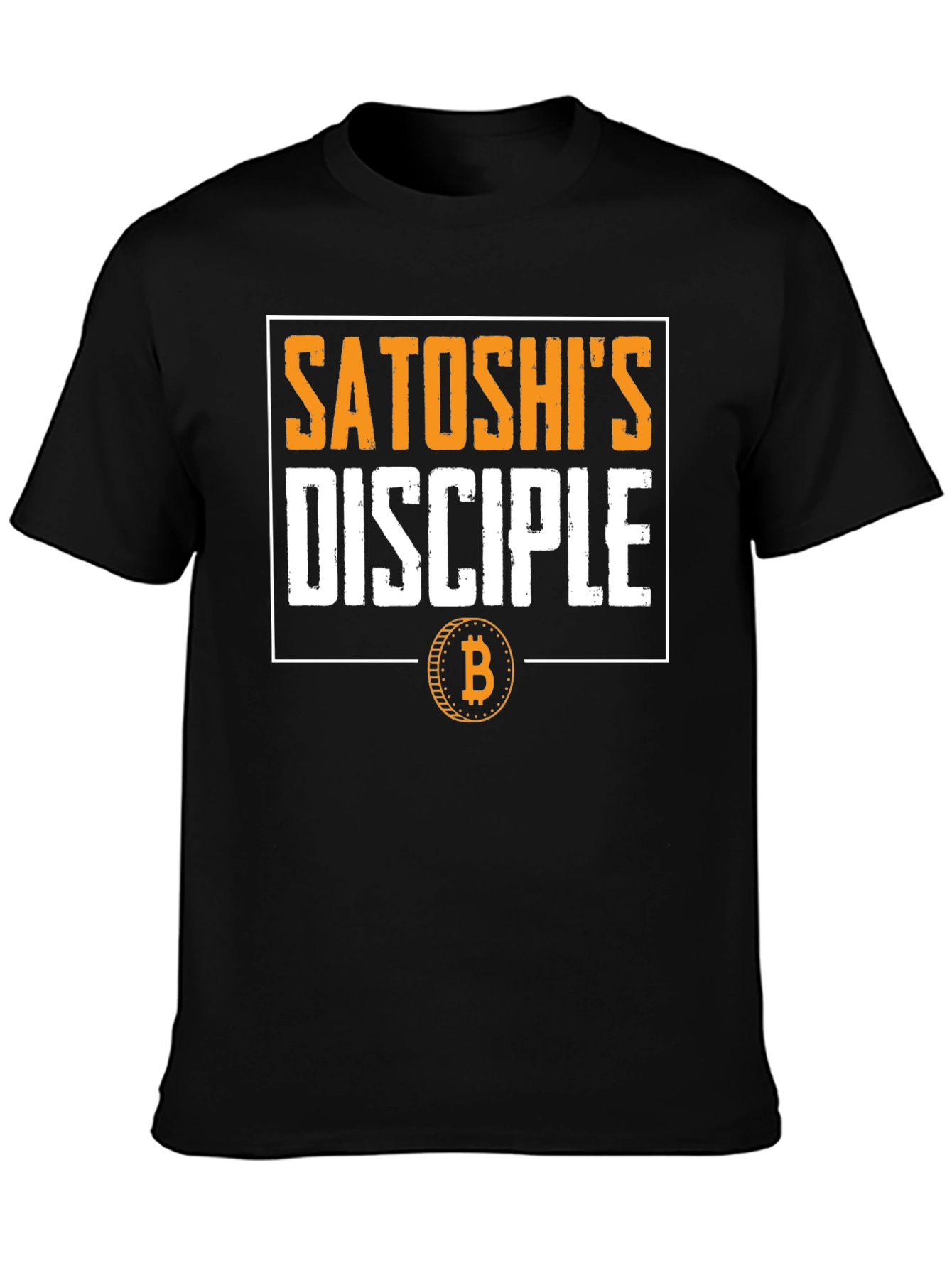 Satoshis Disciple Bitcoin T-Shirt Crypto Fan Tee