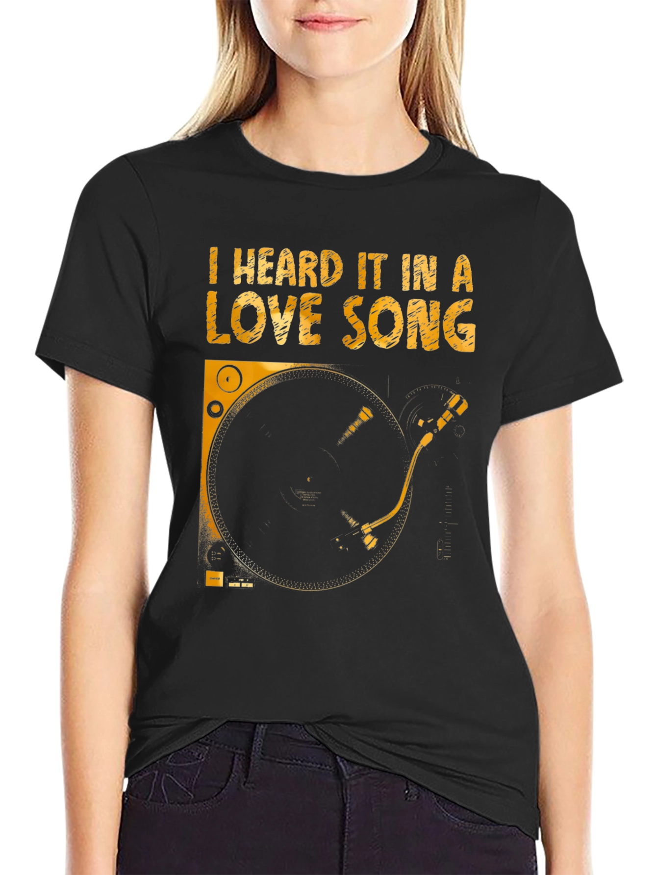Love Song Turntable Graphic Tee
