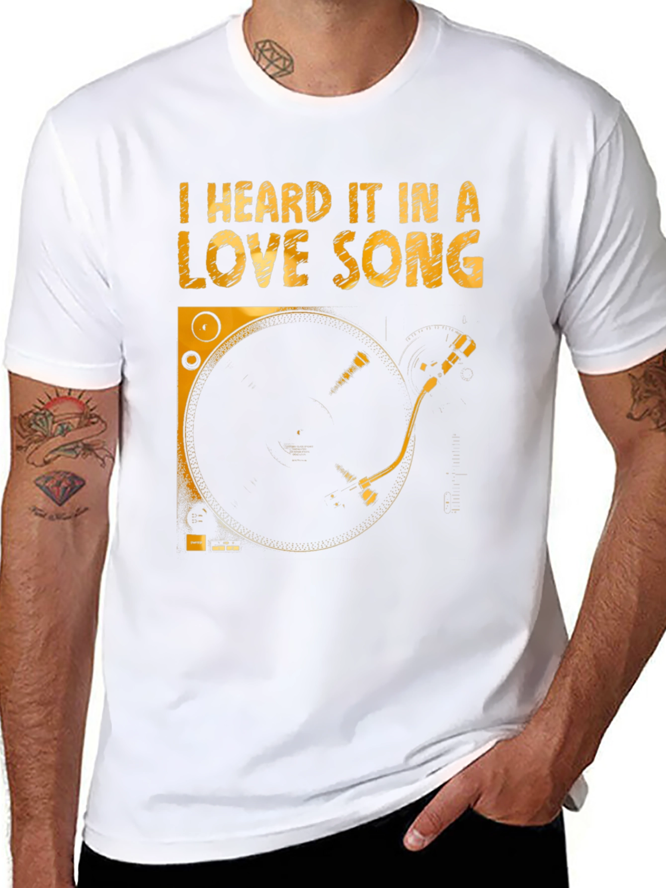 Love Song Turntable Graphic Tee