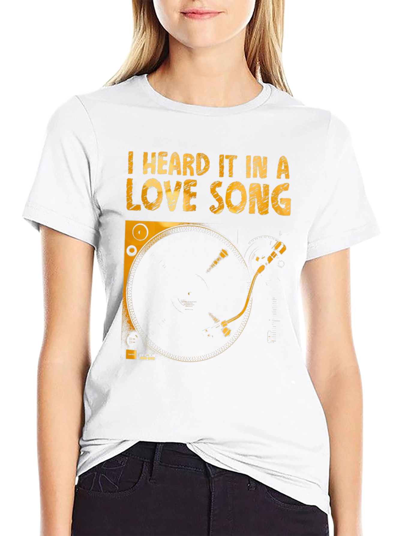Love Song Turntable Graphic Tee