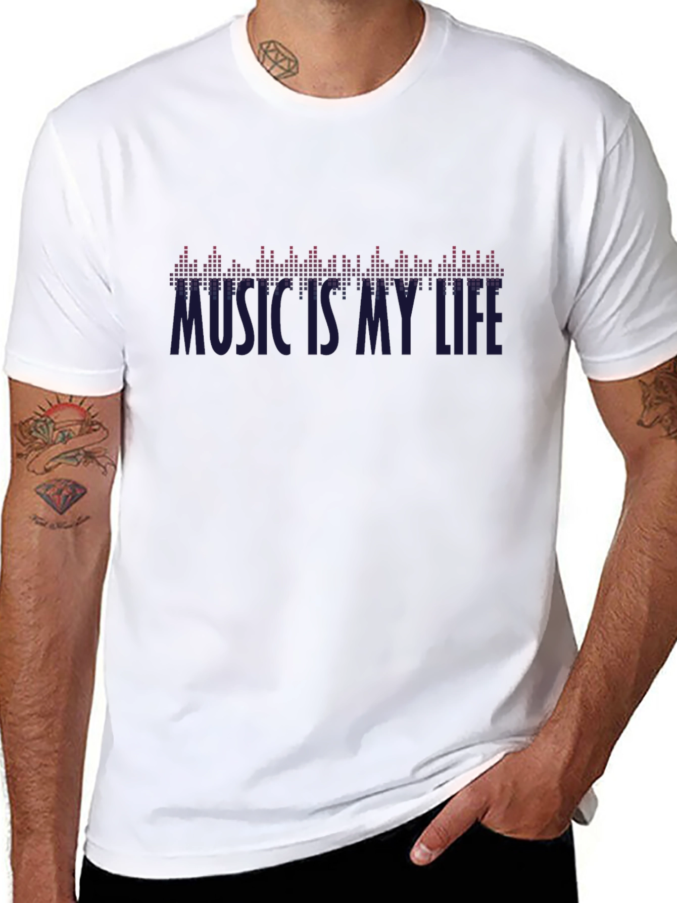 Music Is My Life Graphic Tee