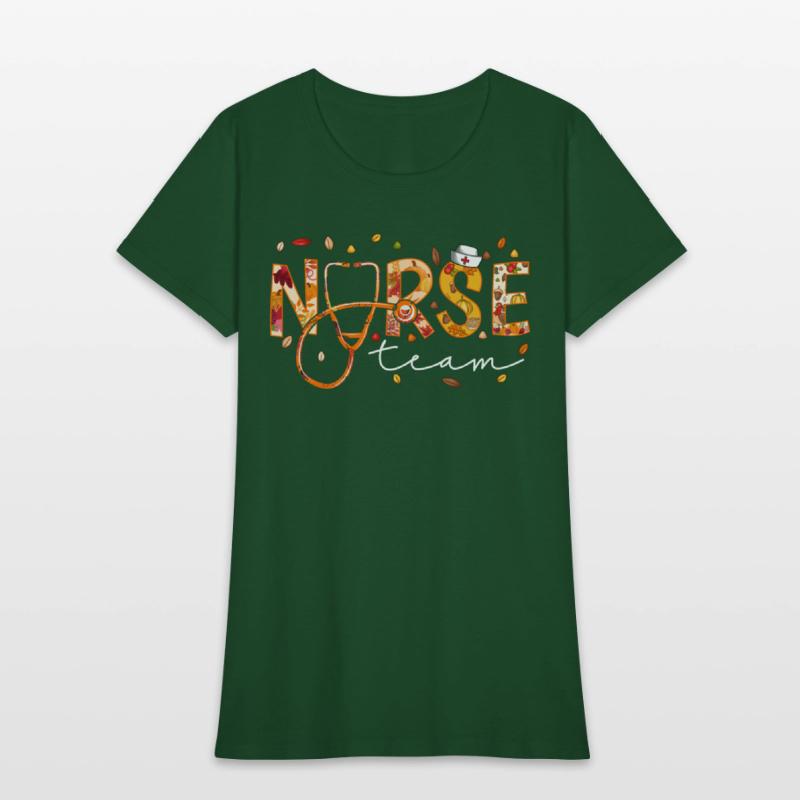 Nurse Team Thanksgiving Fall Season Thankful Gift