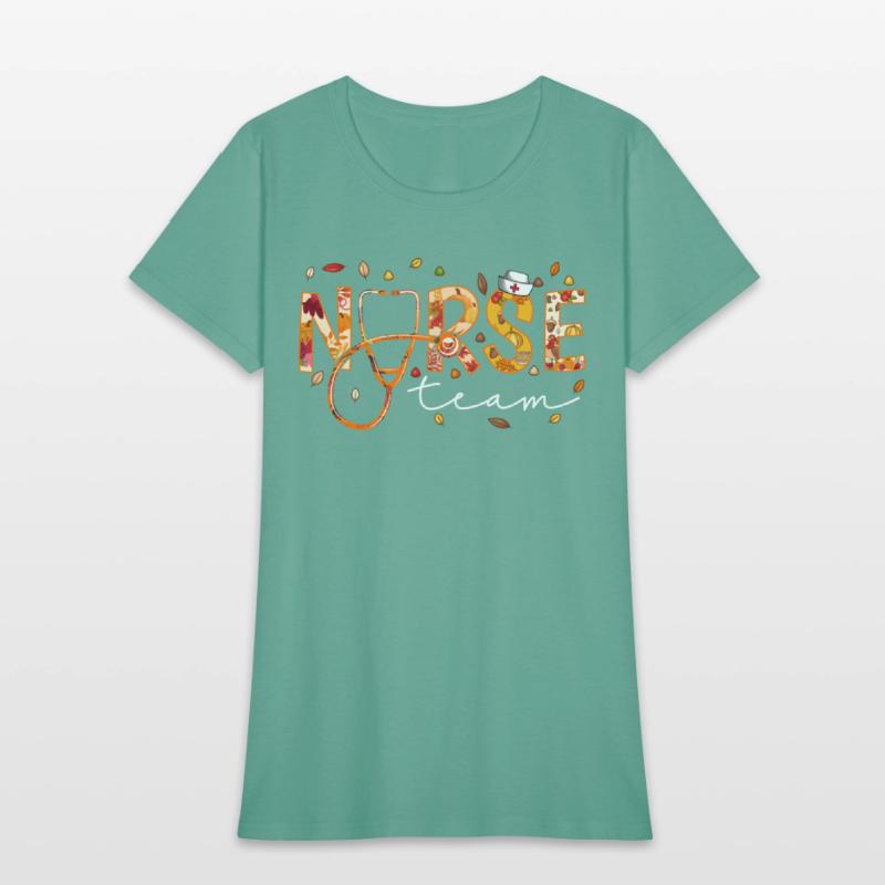 Nurse Team Thanksgiving Fall Season Thankful Gift