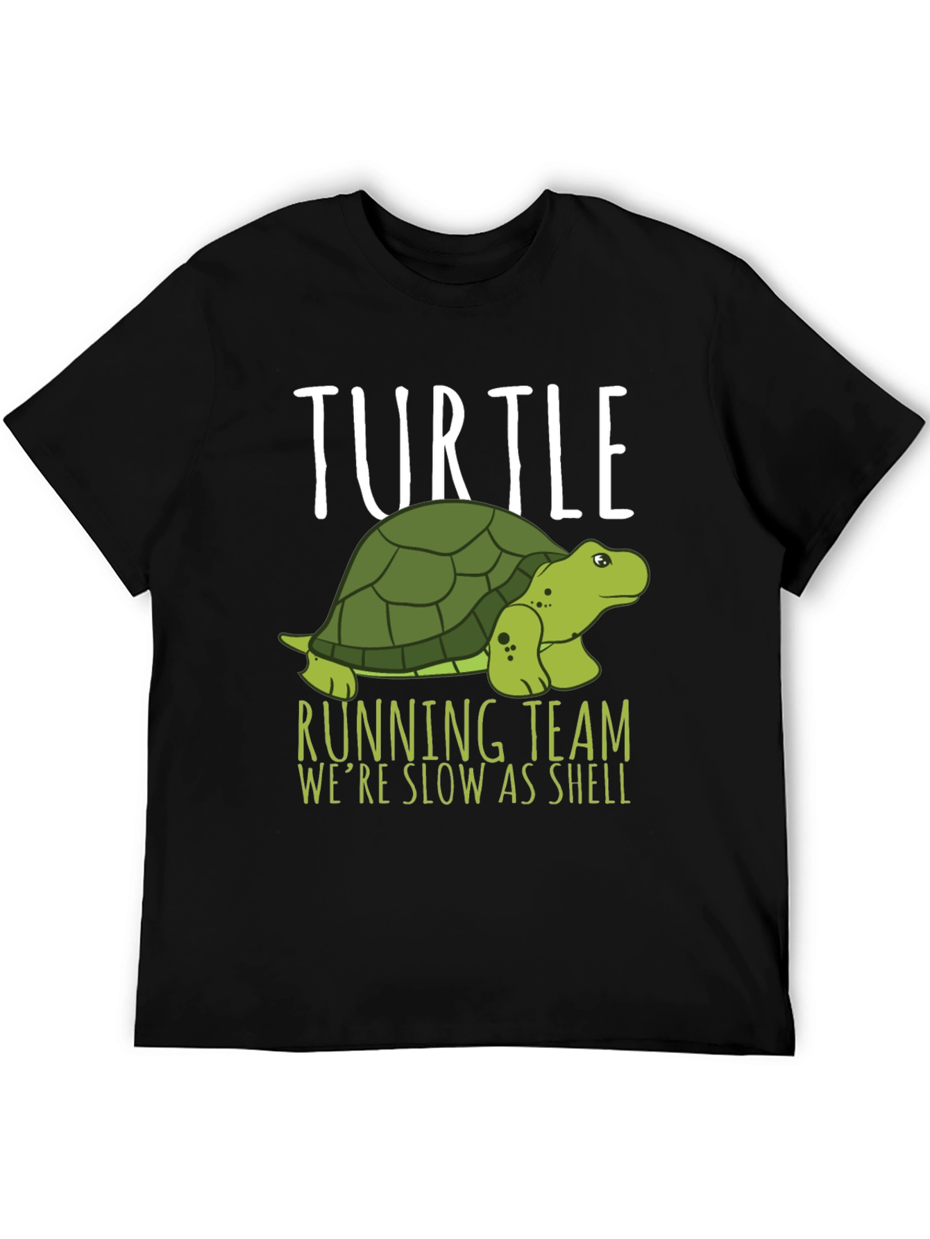 Turtle Running Team T-Shirt - Slow As Shell!