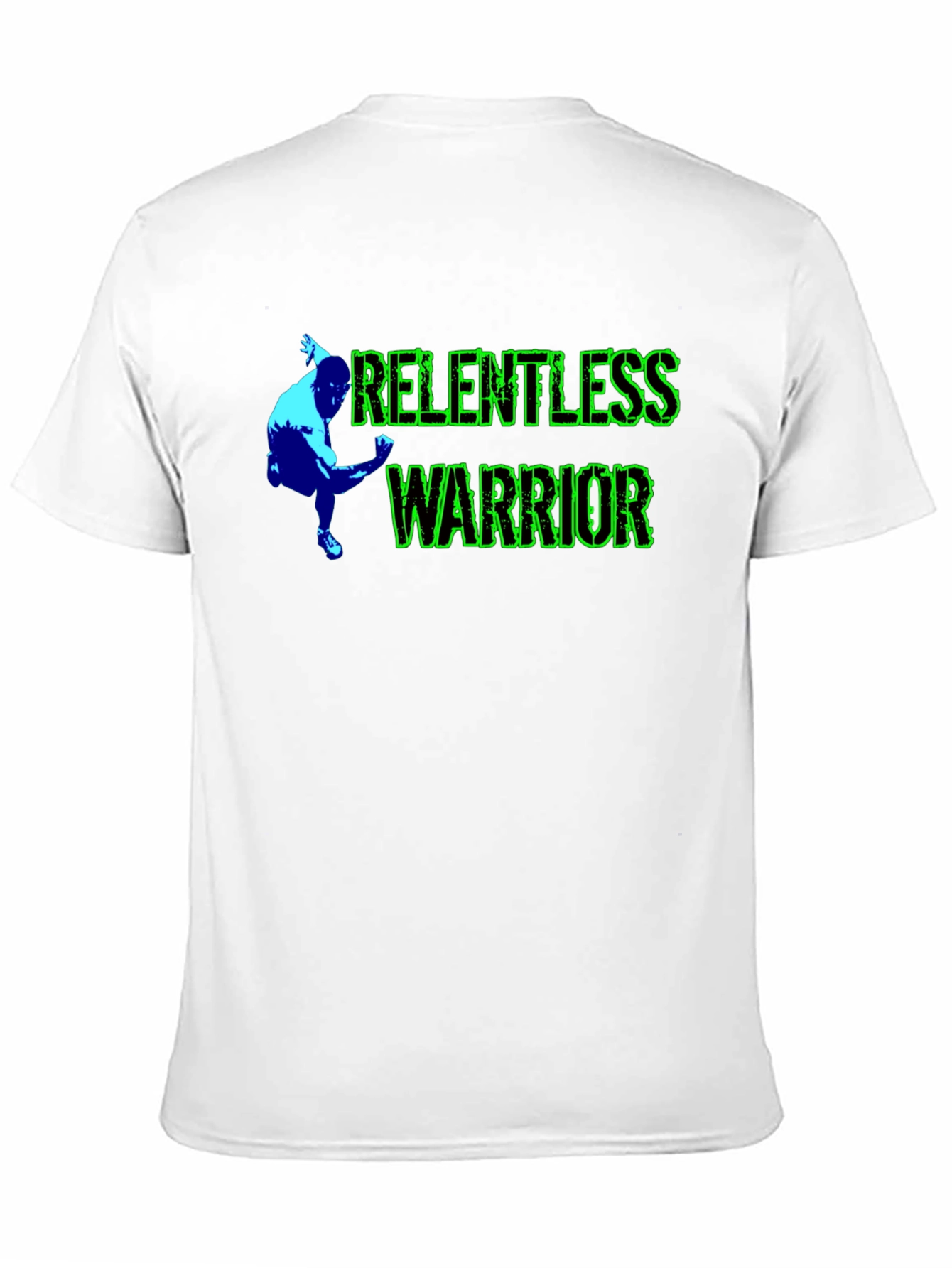 Relentless Warrior Black Graphic Tee